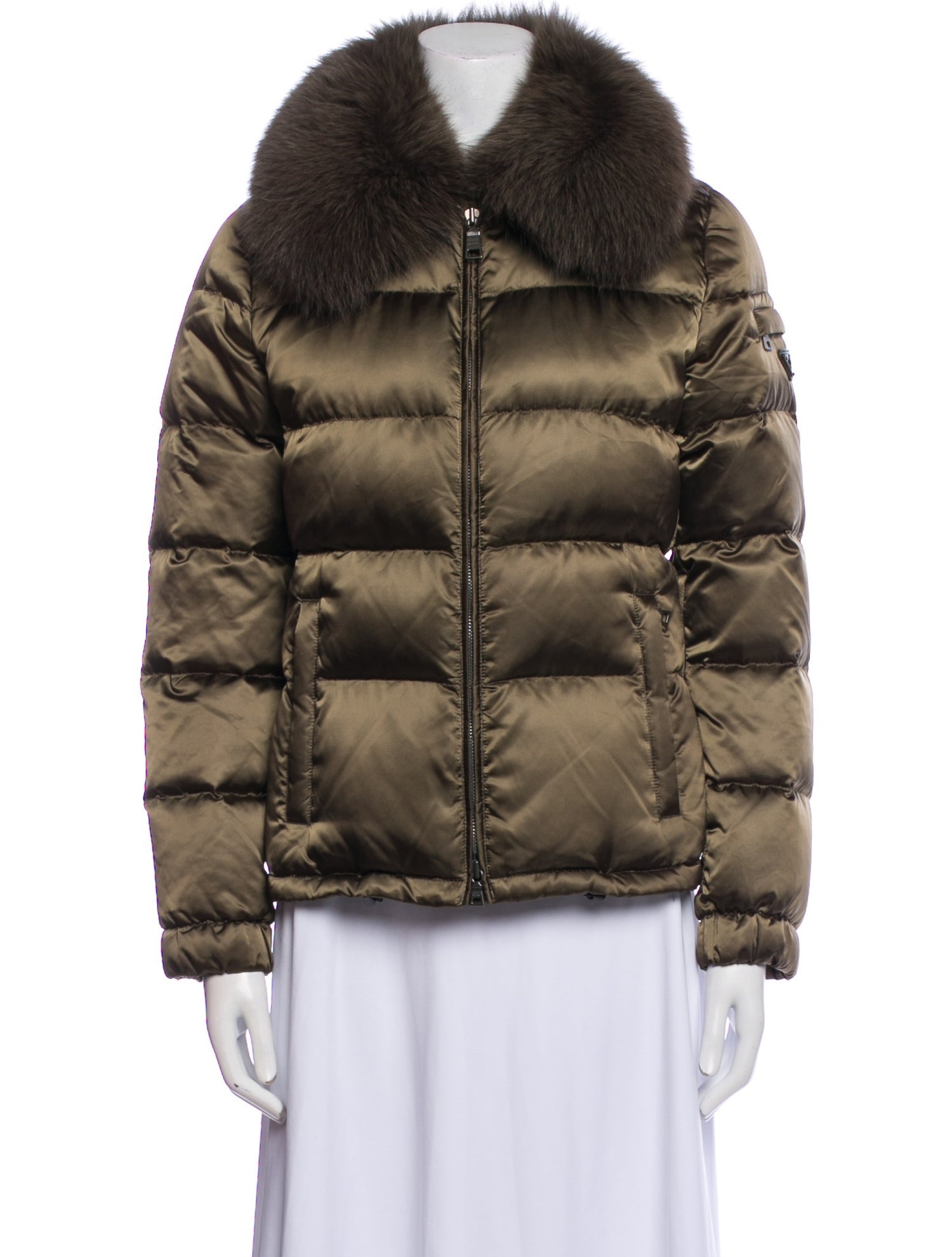 Prada Sport 2013 Nylon Fur Jacket