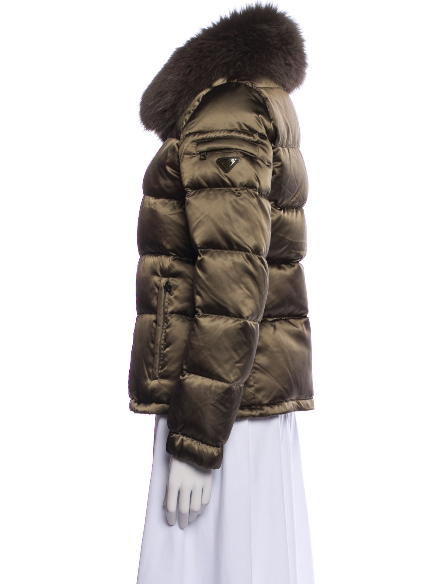 Prada Sport 2013 Nylon Fur Jacket