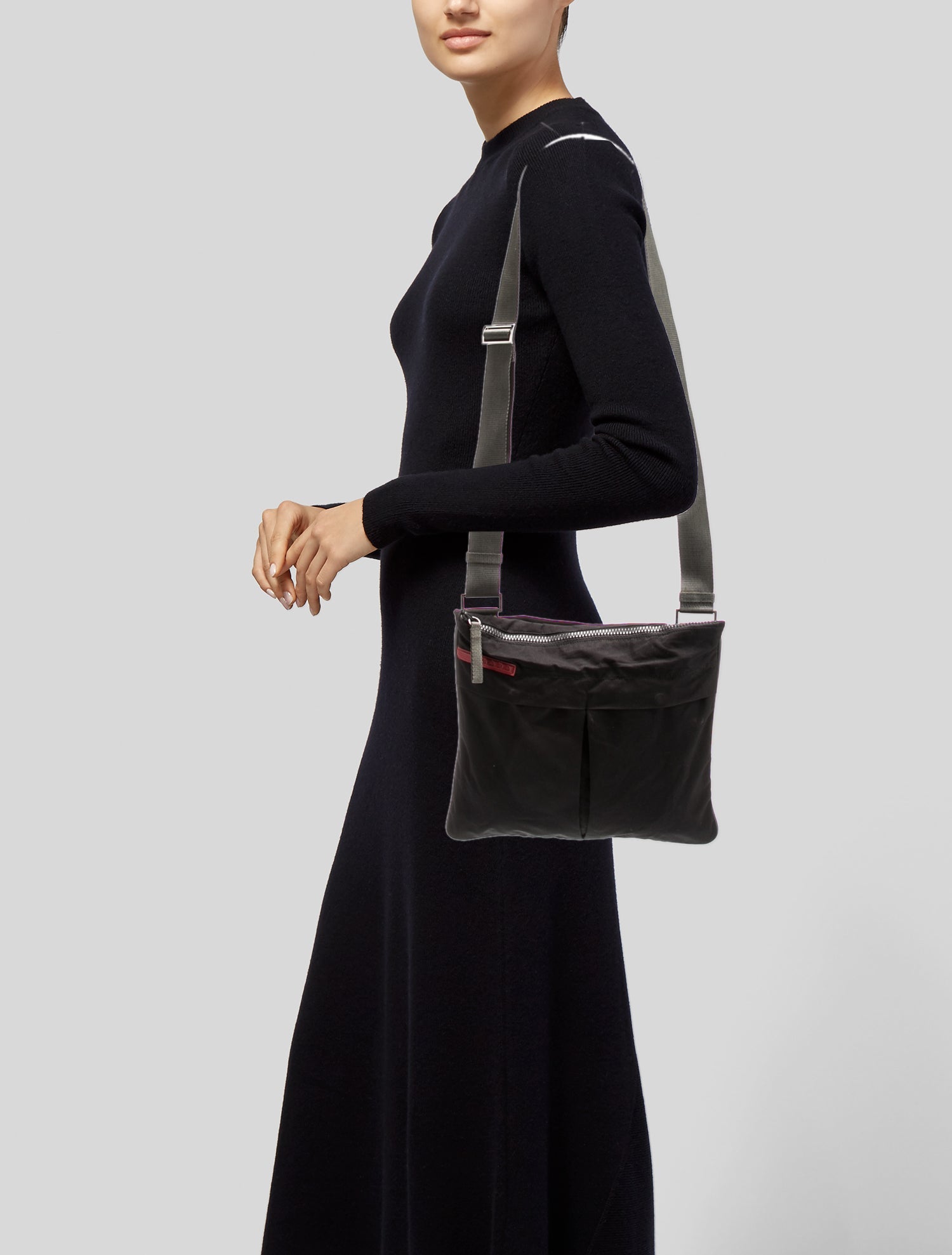 Prada Sport Nylon Messenger Bag