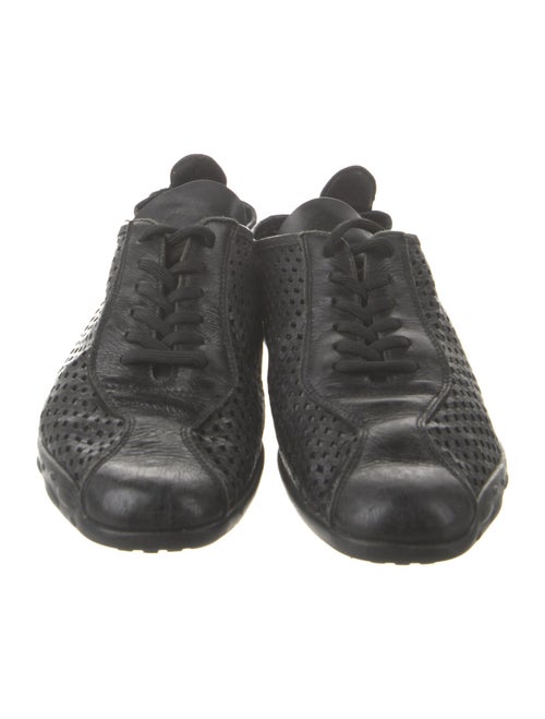 Prada Sport Leather Printed Sneakers