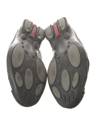 Prada Sport Leather Printed Sneakers