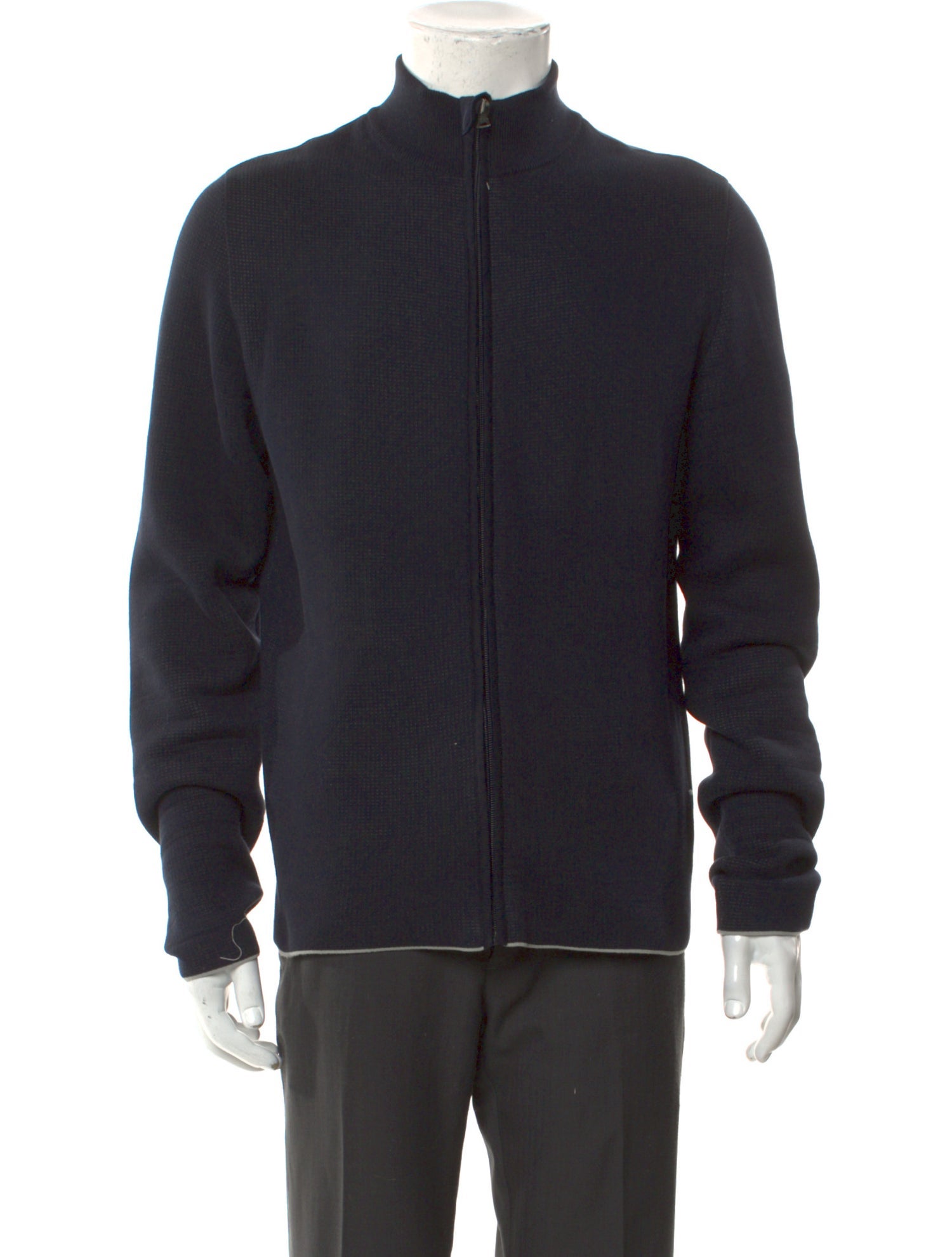 Prada Sport 2011 Mock Neck Cardigan