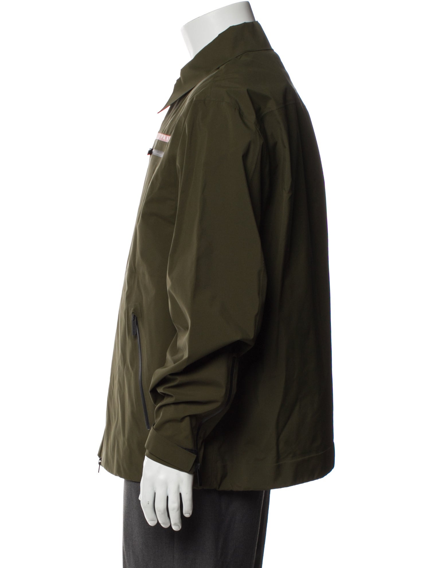 Prada 2019 Graphic Print Windbreaker