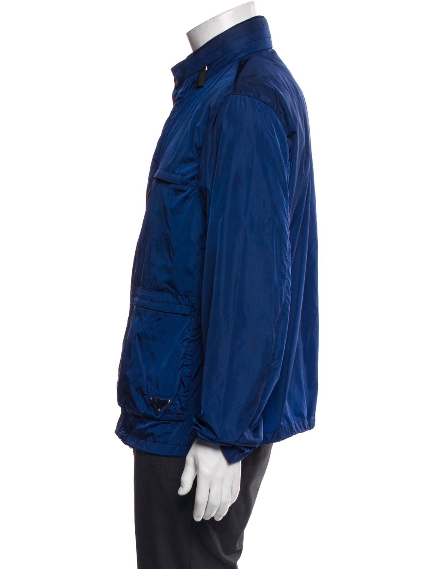 Prada Sport 2013 Enameled Metal Triangle Windbreaker