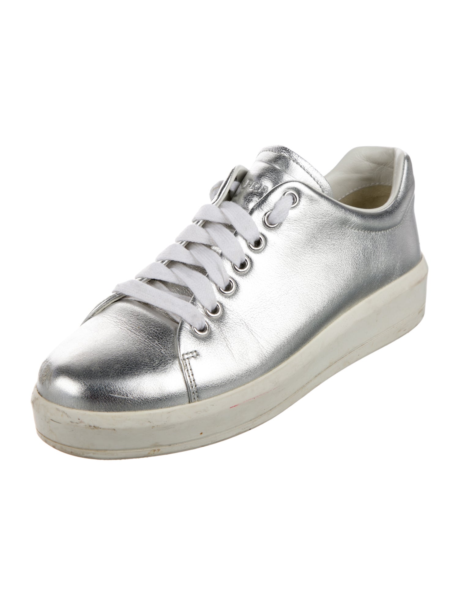 Prada Sport Leather Sneakers