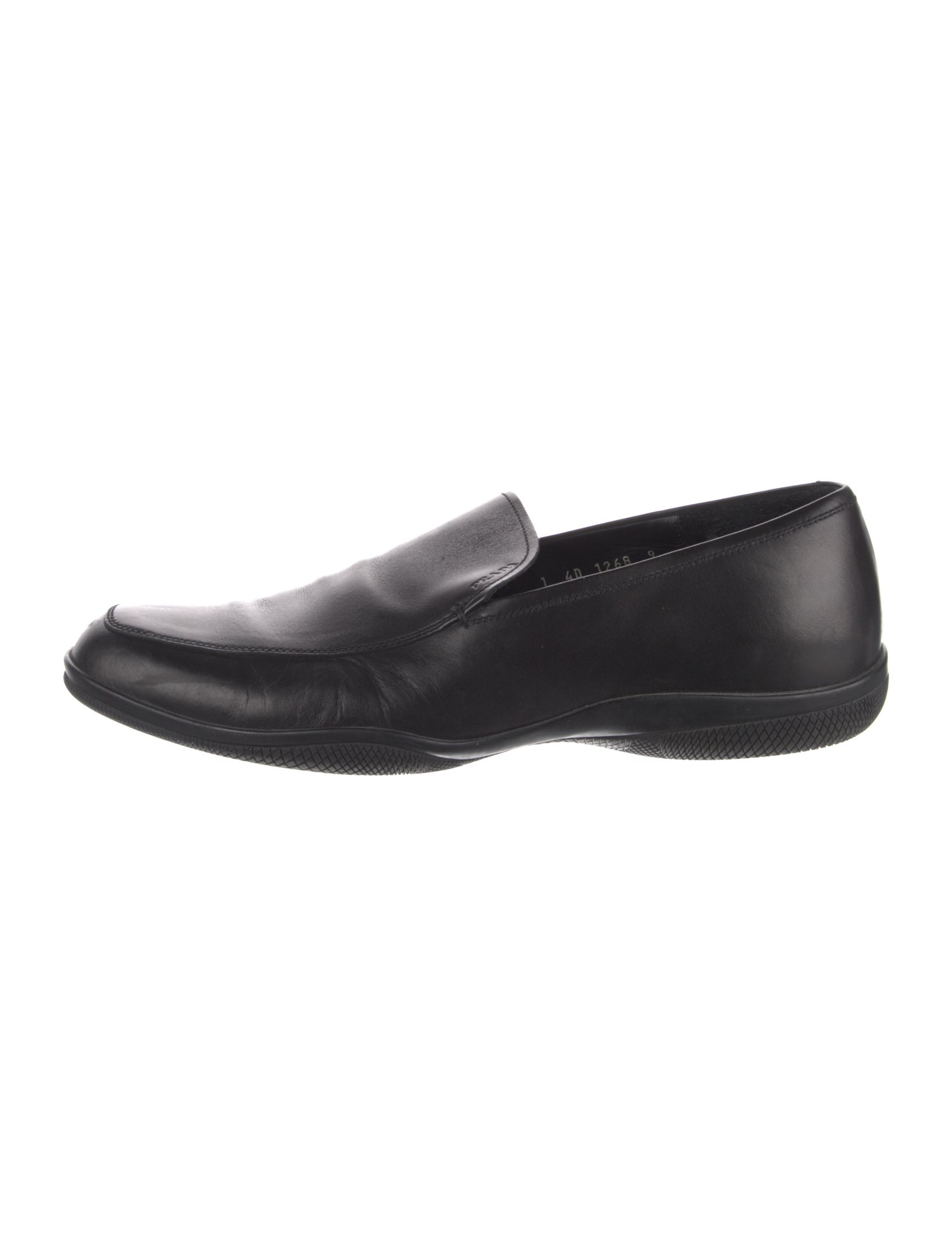 Prada Sport Leather Dress Loafers