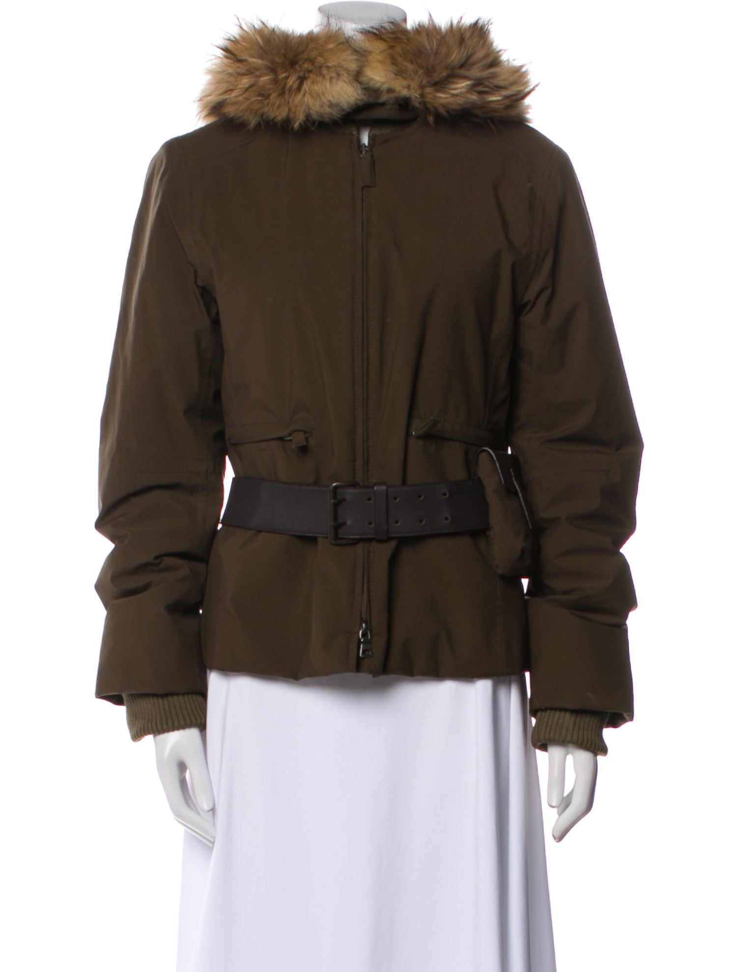 Prada Sport Vintage 2000's Fur Jacket