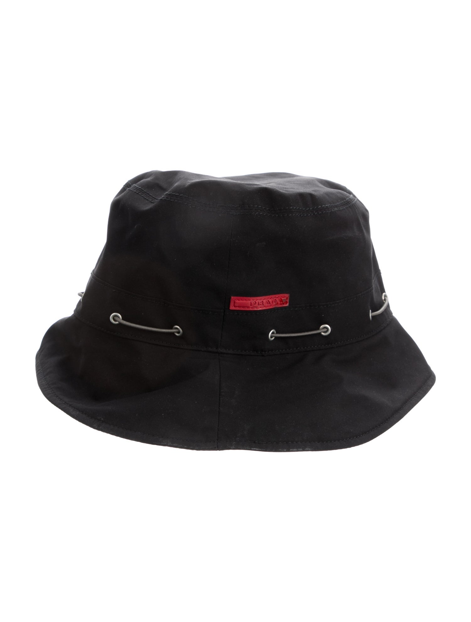Prada Sport Tessuto Drawstring Bucket Hat