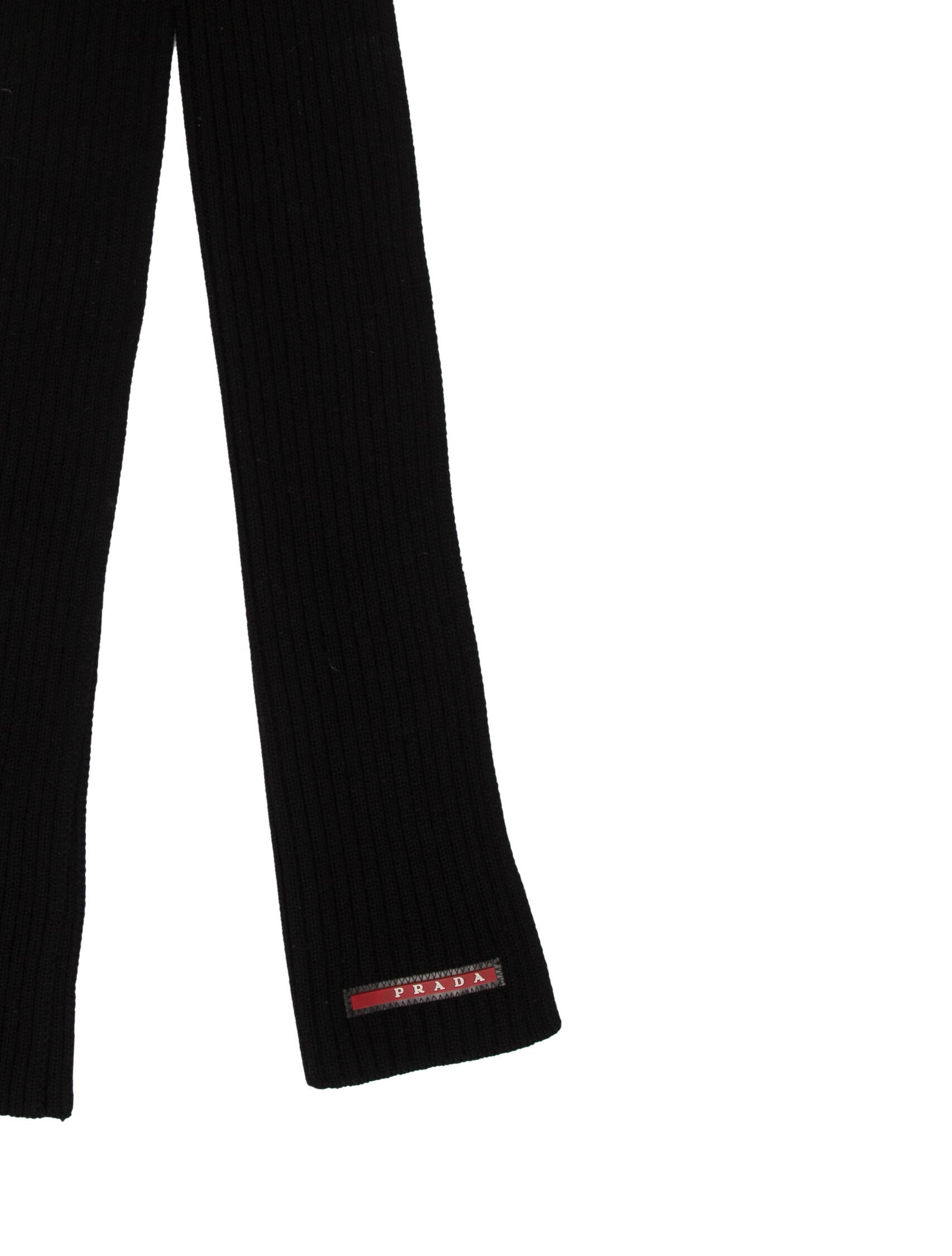 Prada Sport Virgin Wool Scarf