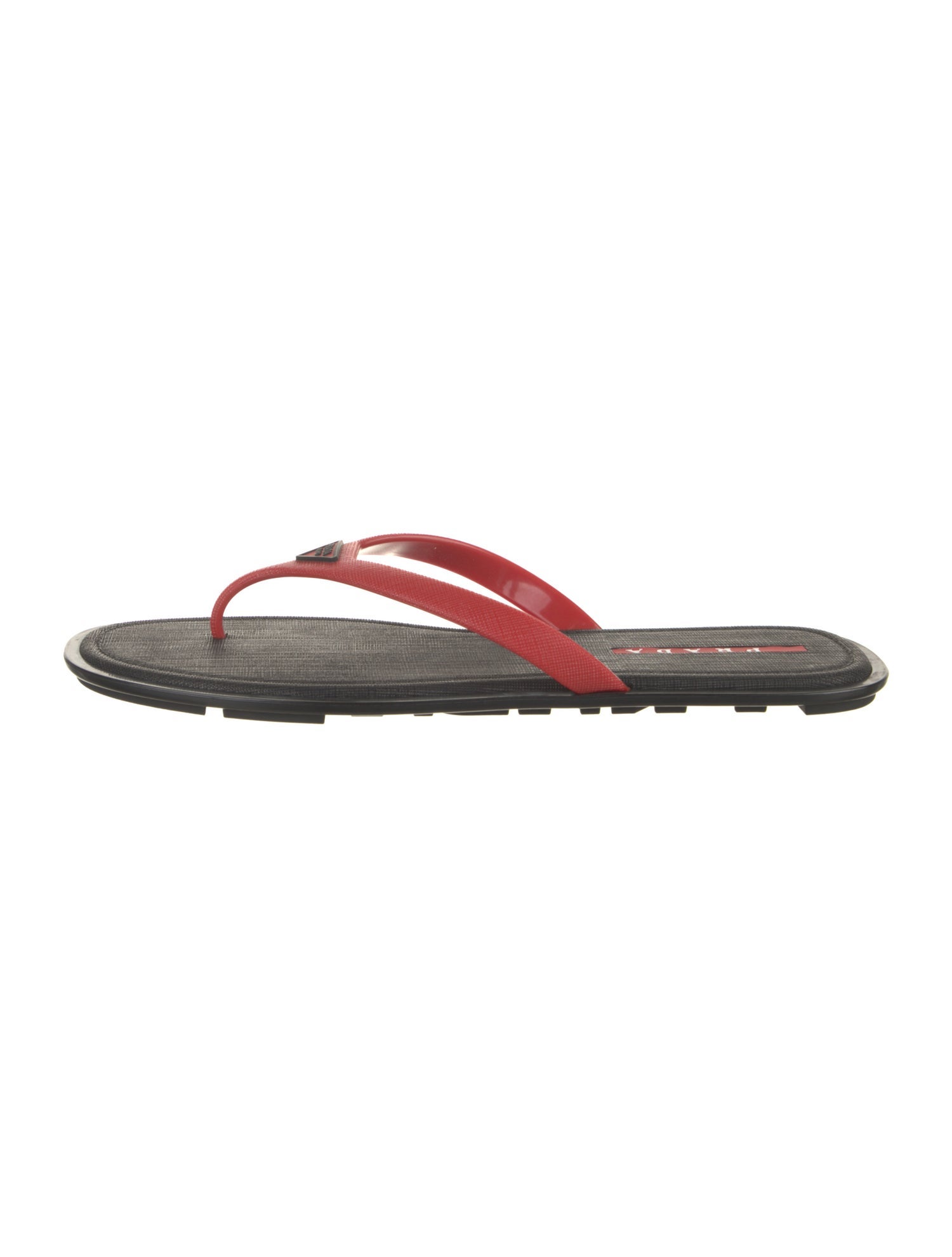 Prada Sport Rubber Flip Flops