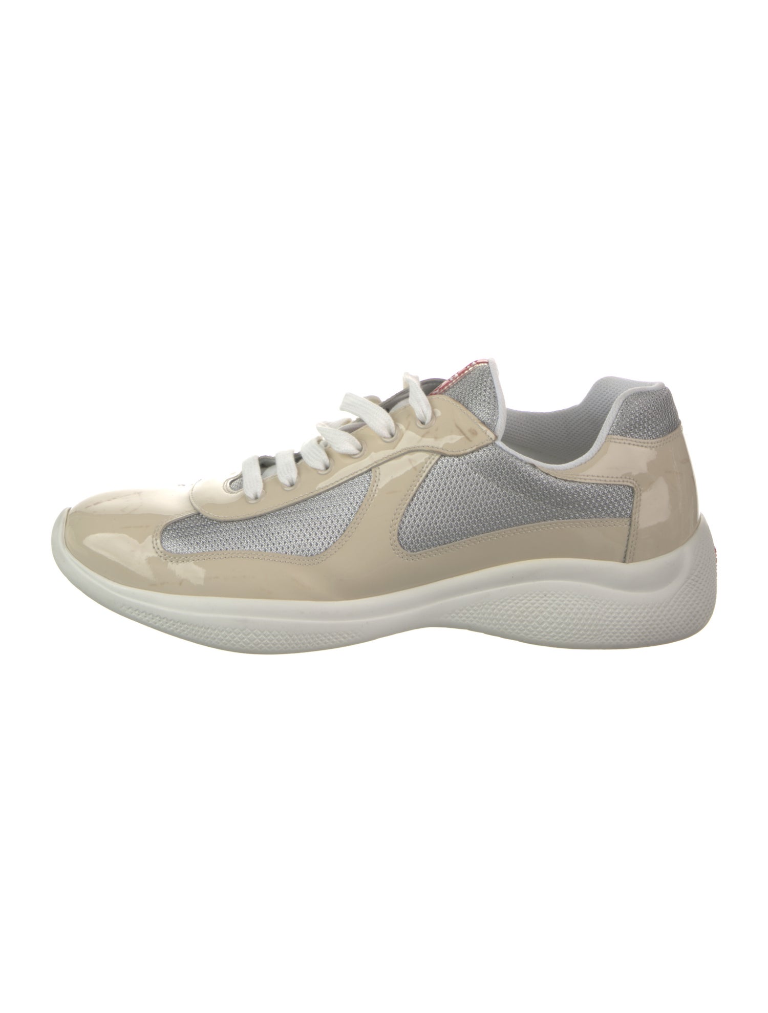 Prada Sport Patent Leather Athletic Sneakers