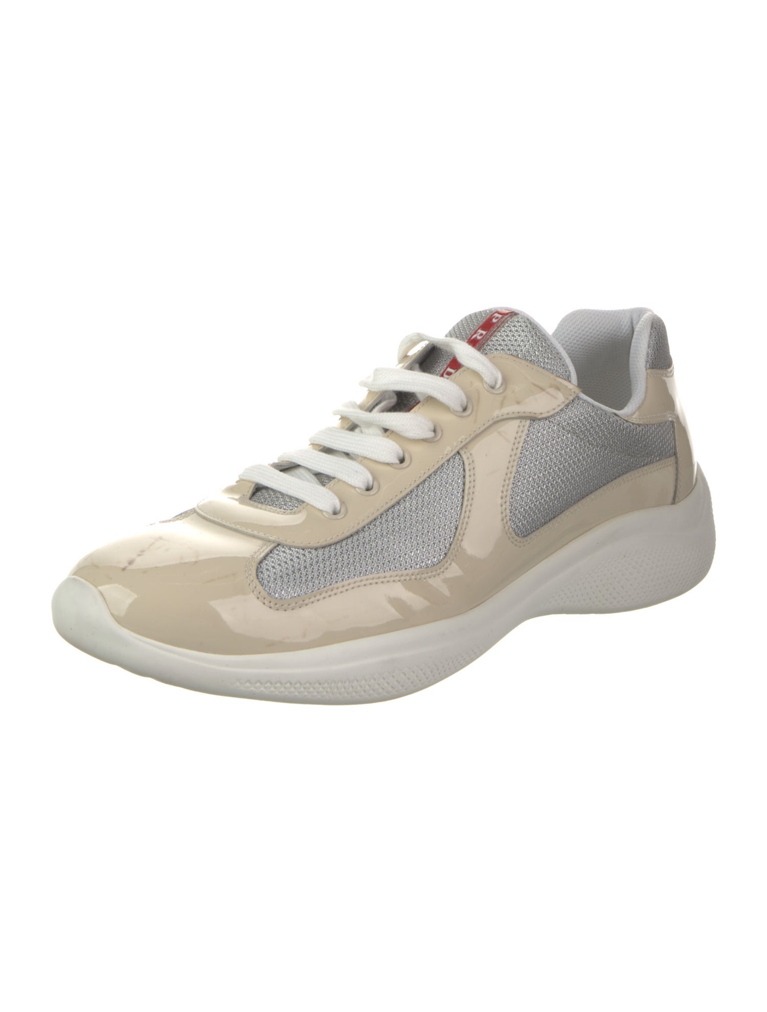 Prada Sport Patent Leather Athletic Sneakers