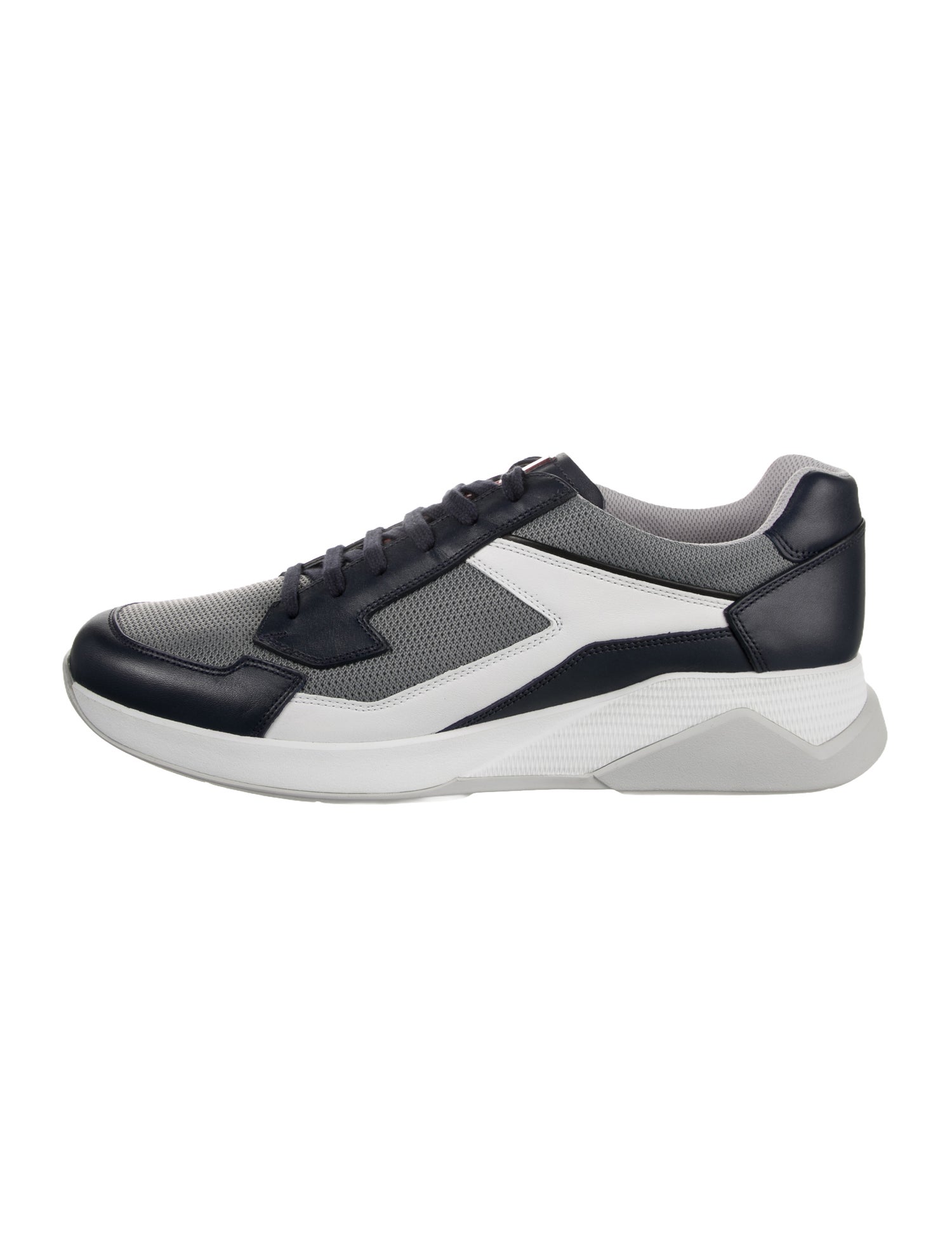 Prada Sport Mesh Colorblock Pattern Sneakers