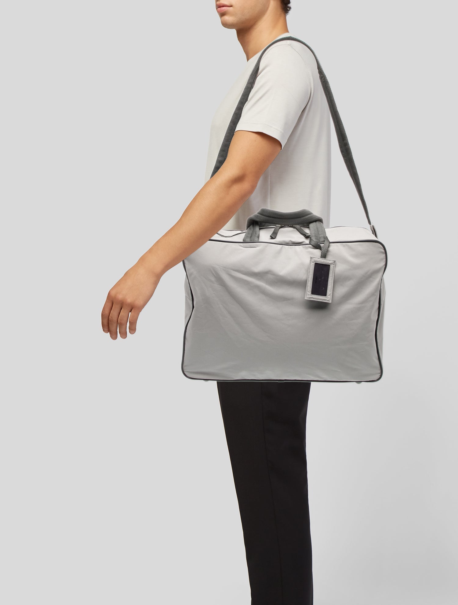 Prada Sport Ponyhair Messenger Bag Vintage