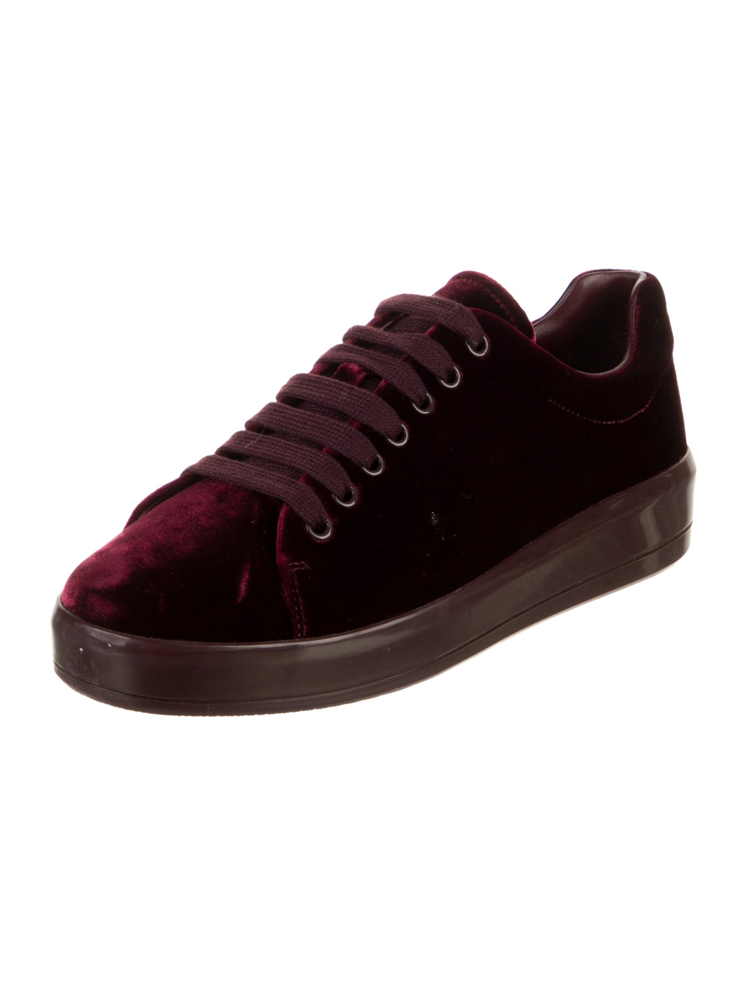 Prada Sport Velvet Sneakers
