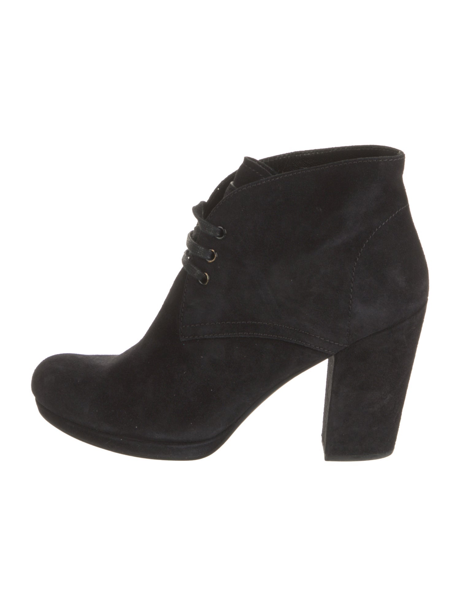 Prada Sport Suede Lace-Up Boots