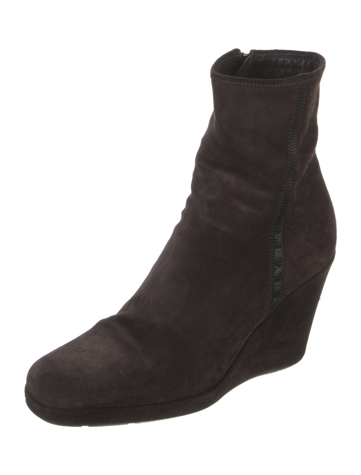 Prada Sport Suede Sock Boots