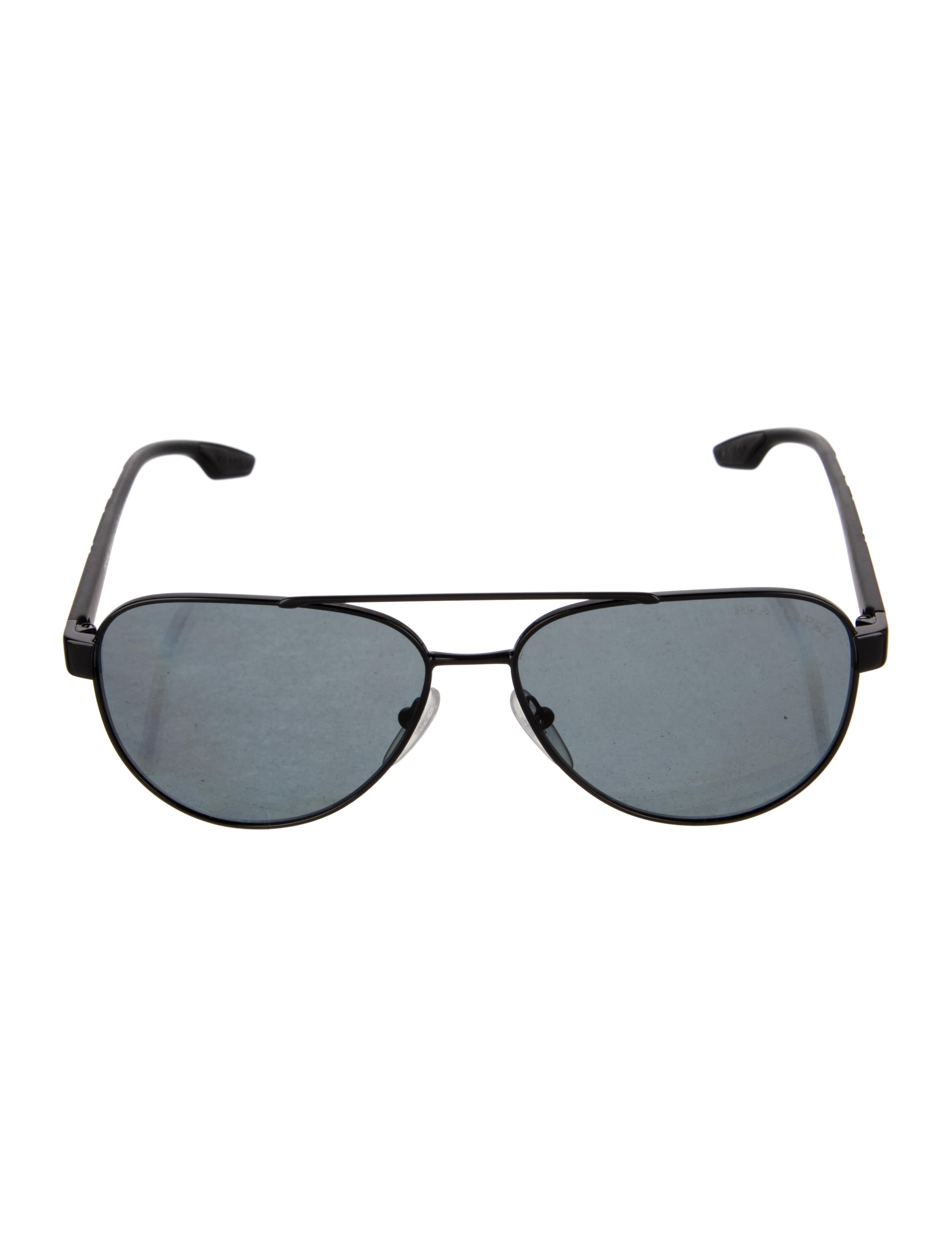 Prada Sport Linea Rossa Aviator Sunglasses