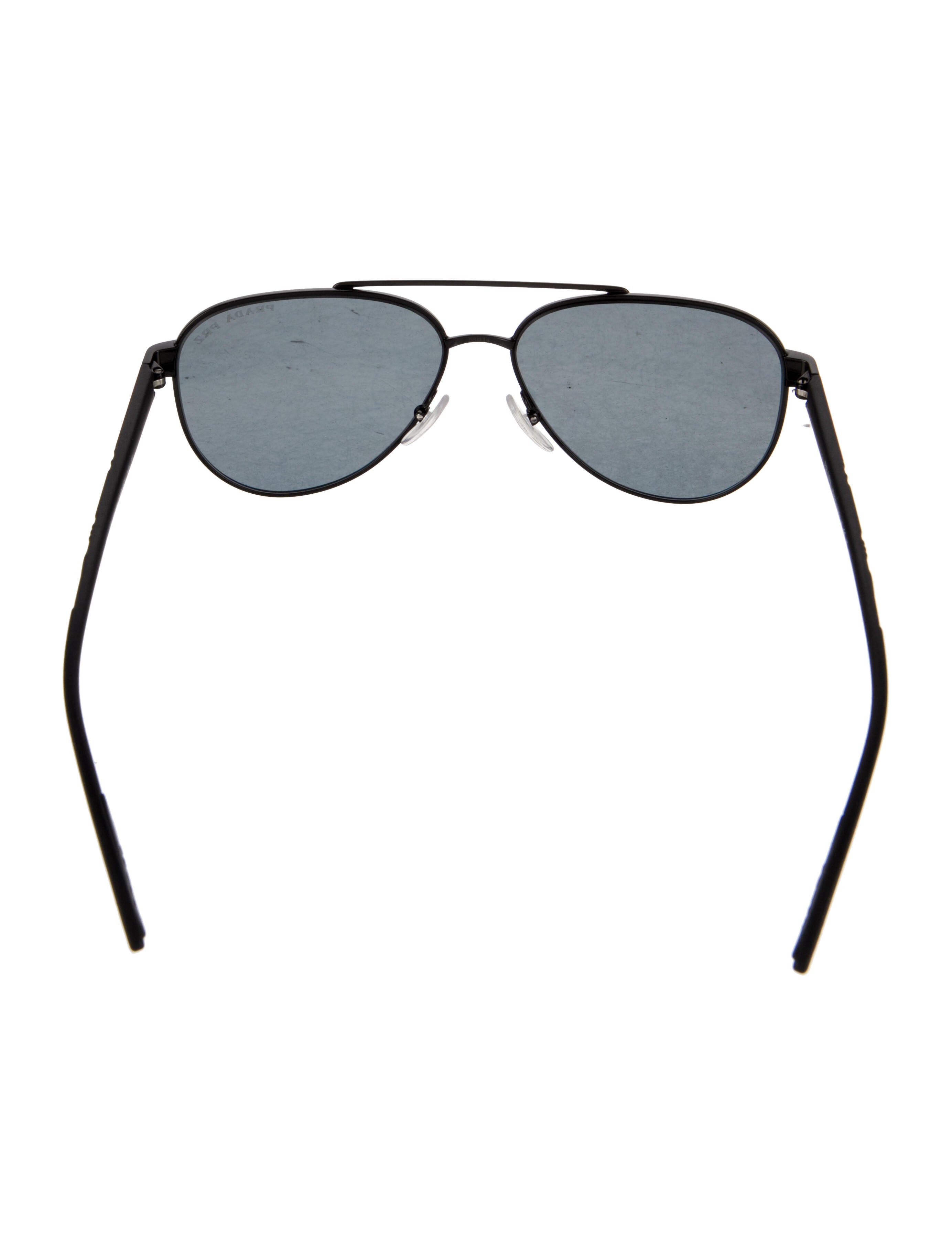 Prada Sport Linea Rossa Aviator Sunglasses