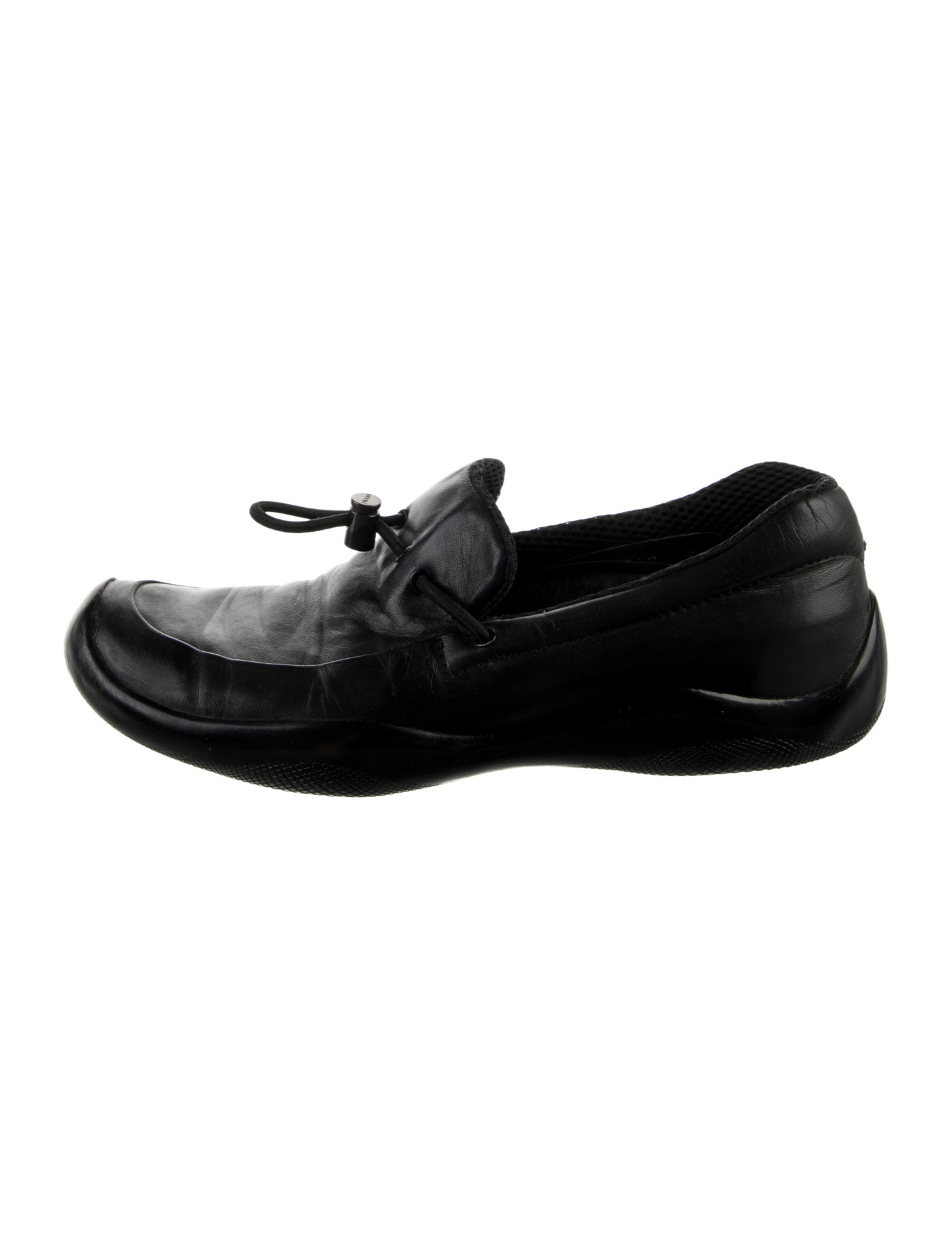 Prada Sport Leather Loafers