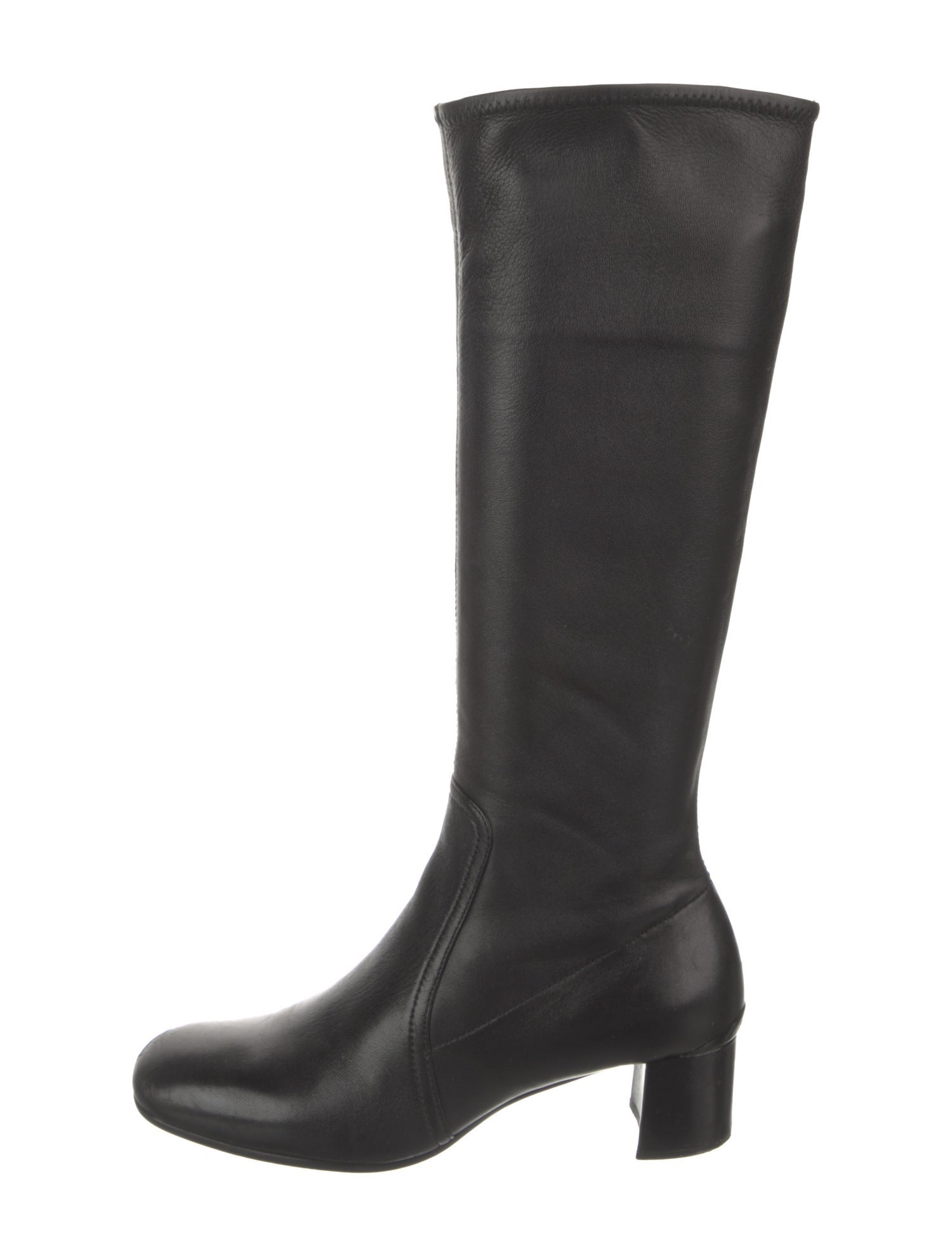 Prada Sport Leather Riding Boots
