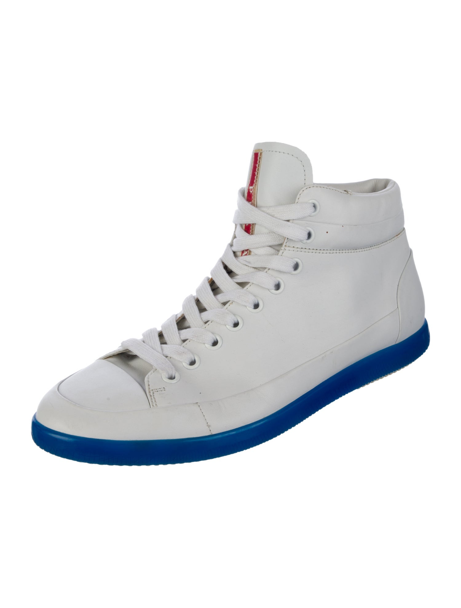 Prada Sport Leather Sneakers