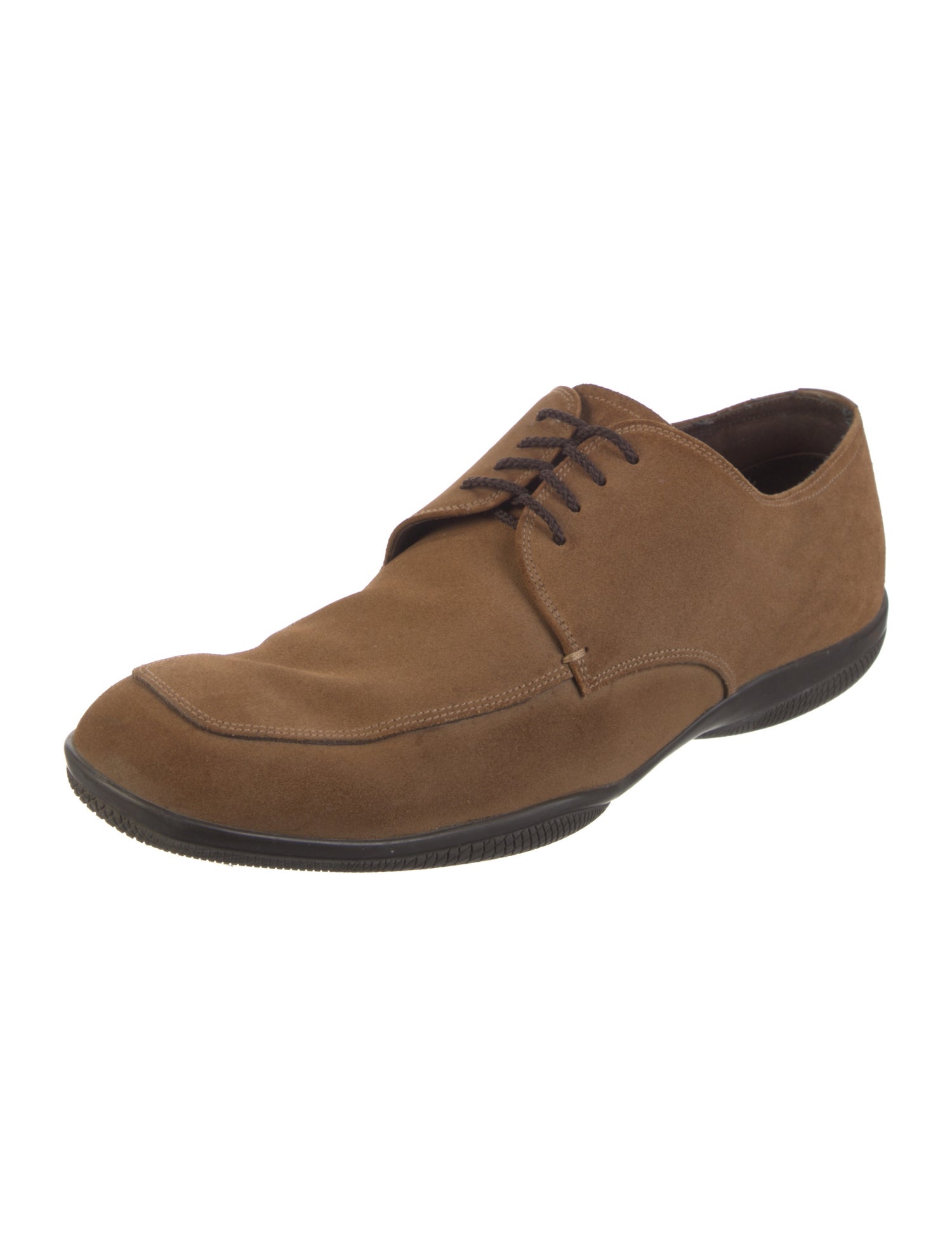 Prada Sport Suede Derby Shoes