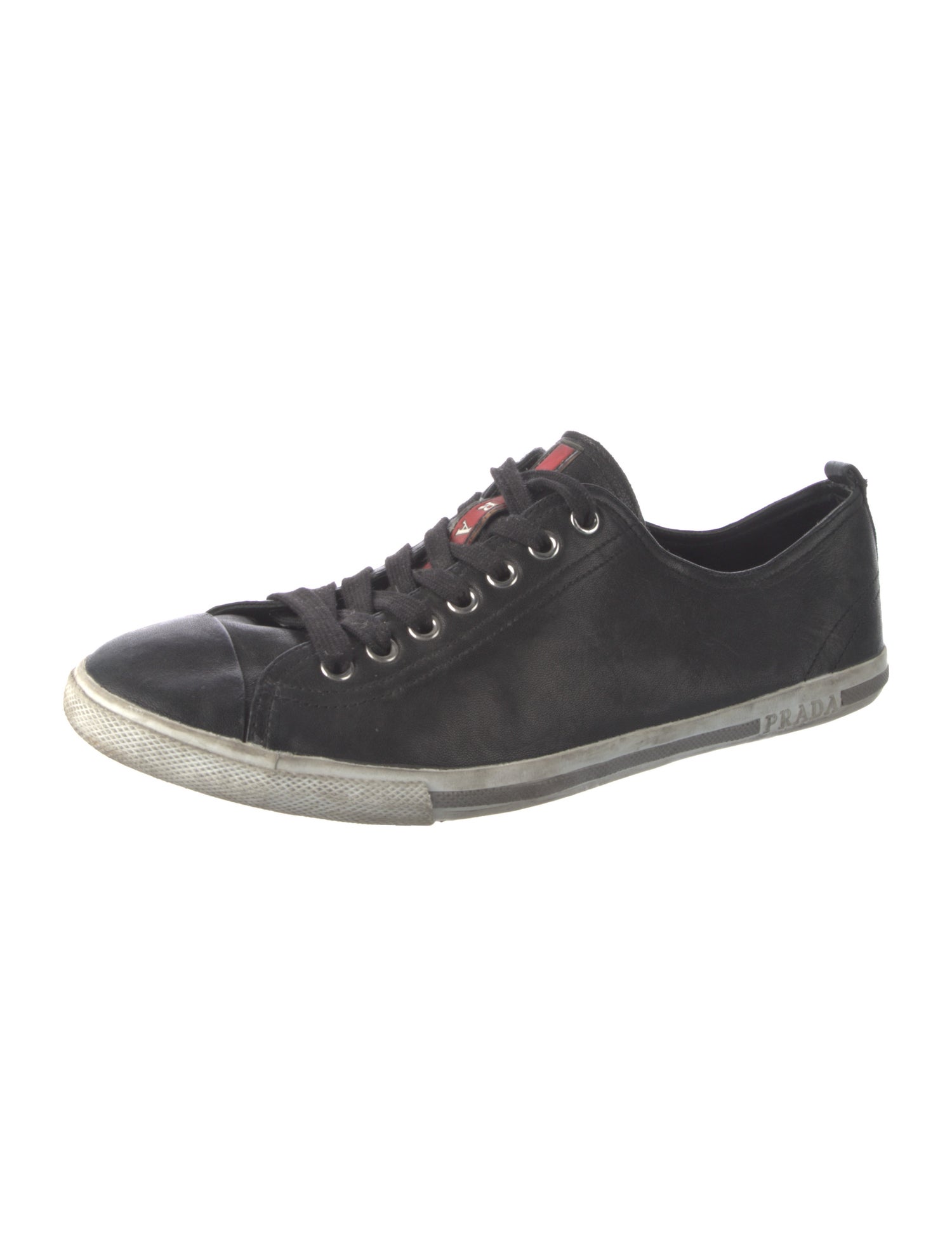 Prada Sport Leather Sneakers