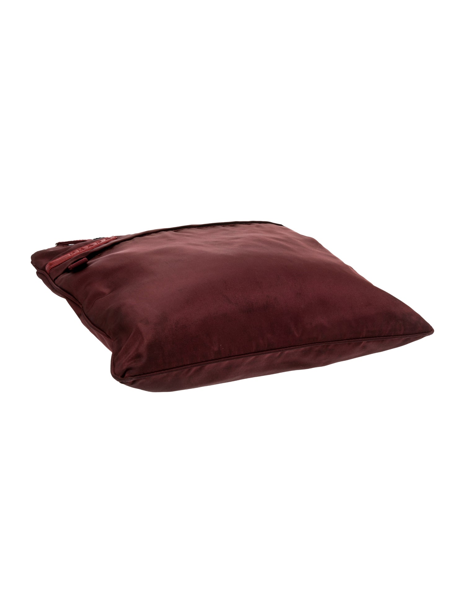 Prada Sport Tessuto Nylon Crossbody Bag - Burgundy Crossbody Bags
