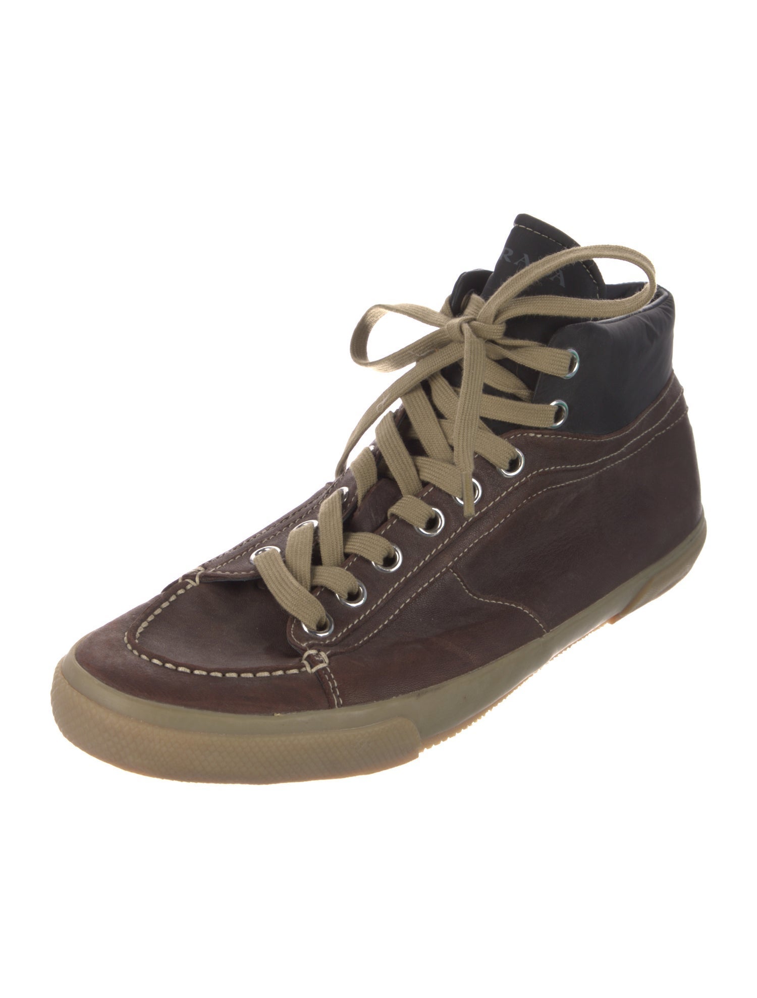 Prada Sport Vintage Leather Sneakers