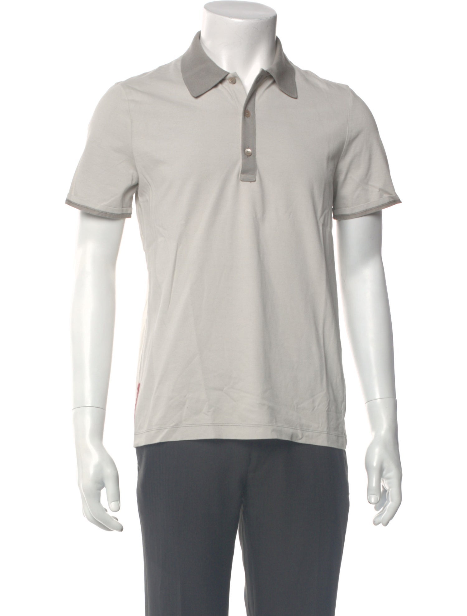 Prada Sport Vintage Collar Polo Shirt