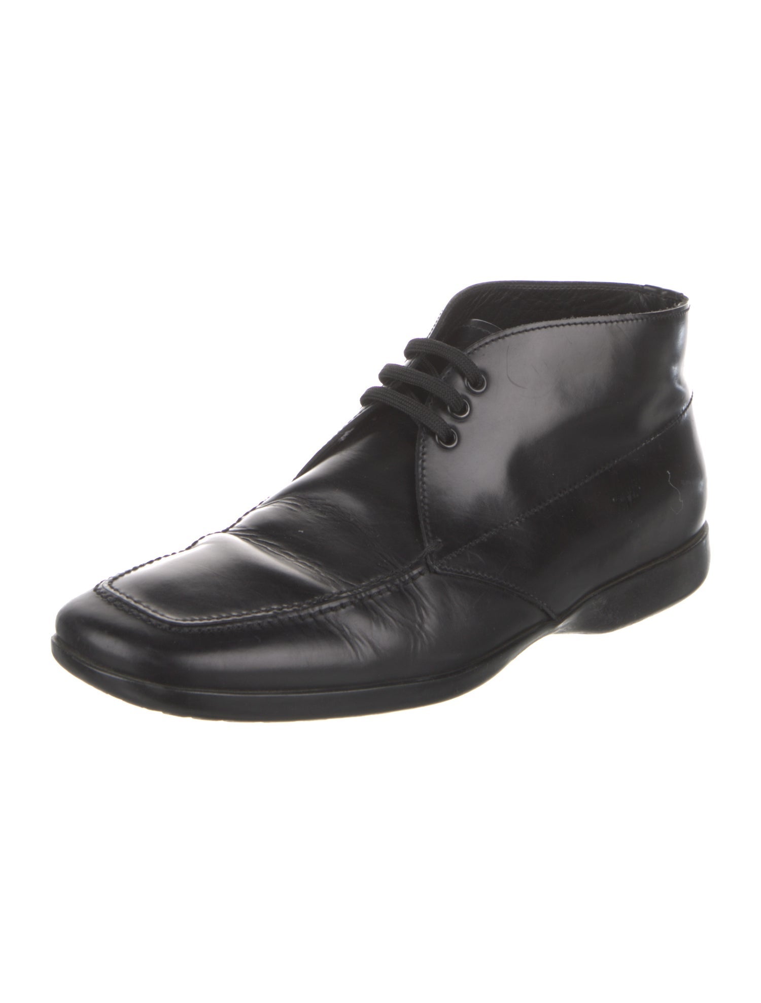 Prada Sport Leather Sneakers