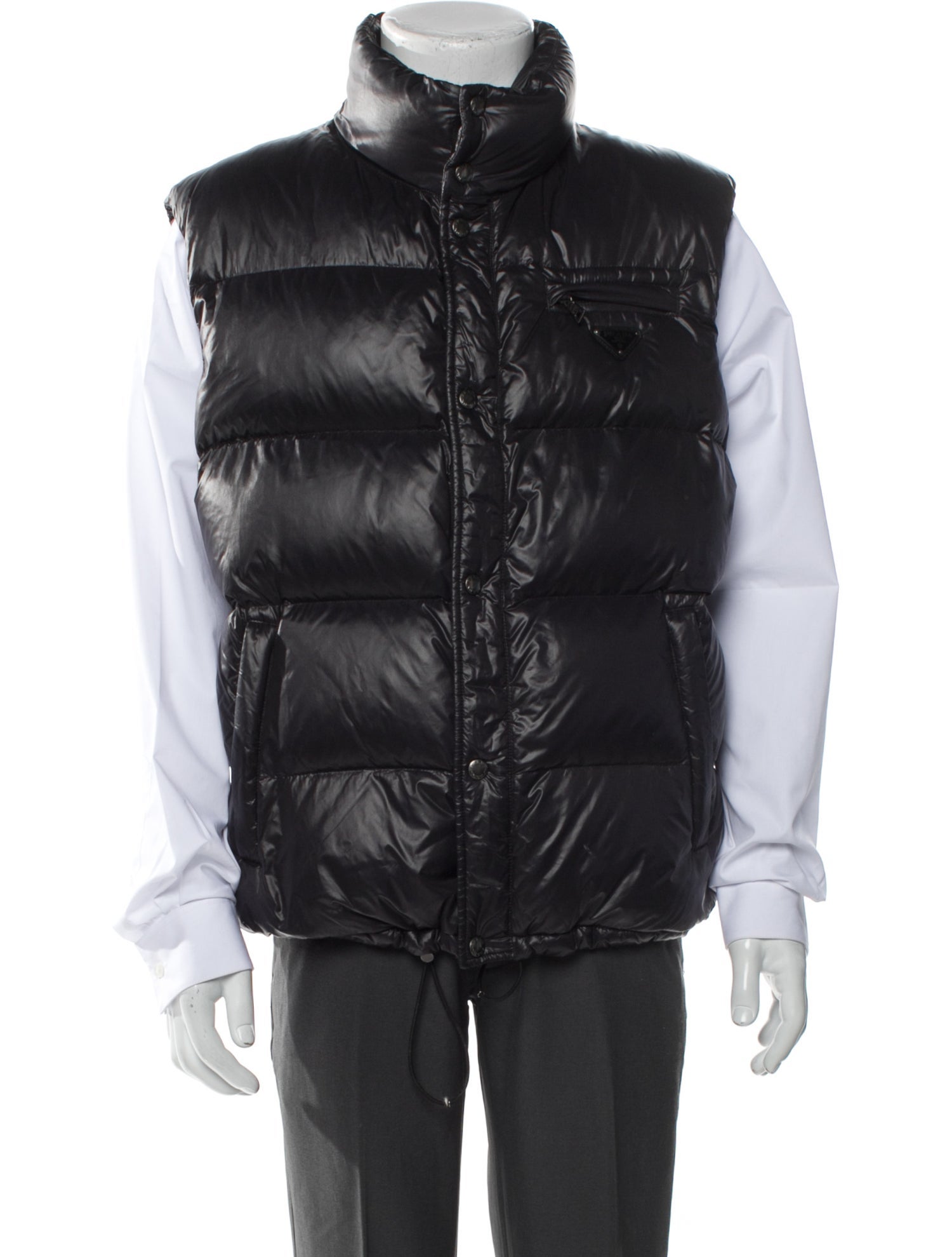 Prada Sport 2013 Enameled Metal Triangle Vest