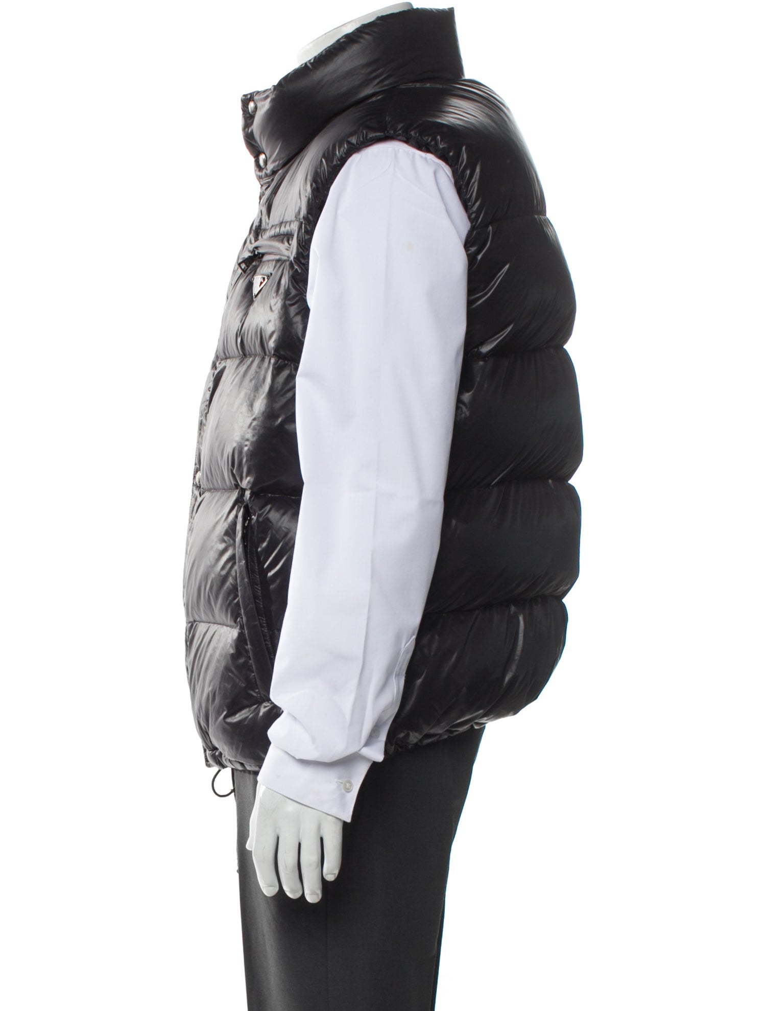 Prada Sport 2013 Enameled Metal Triangle Vest