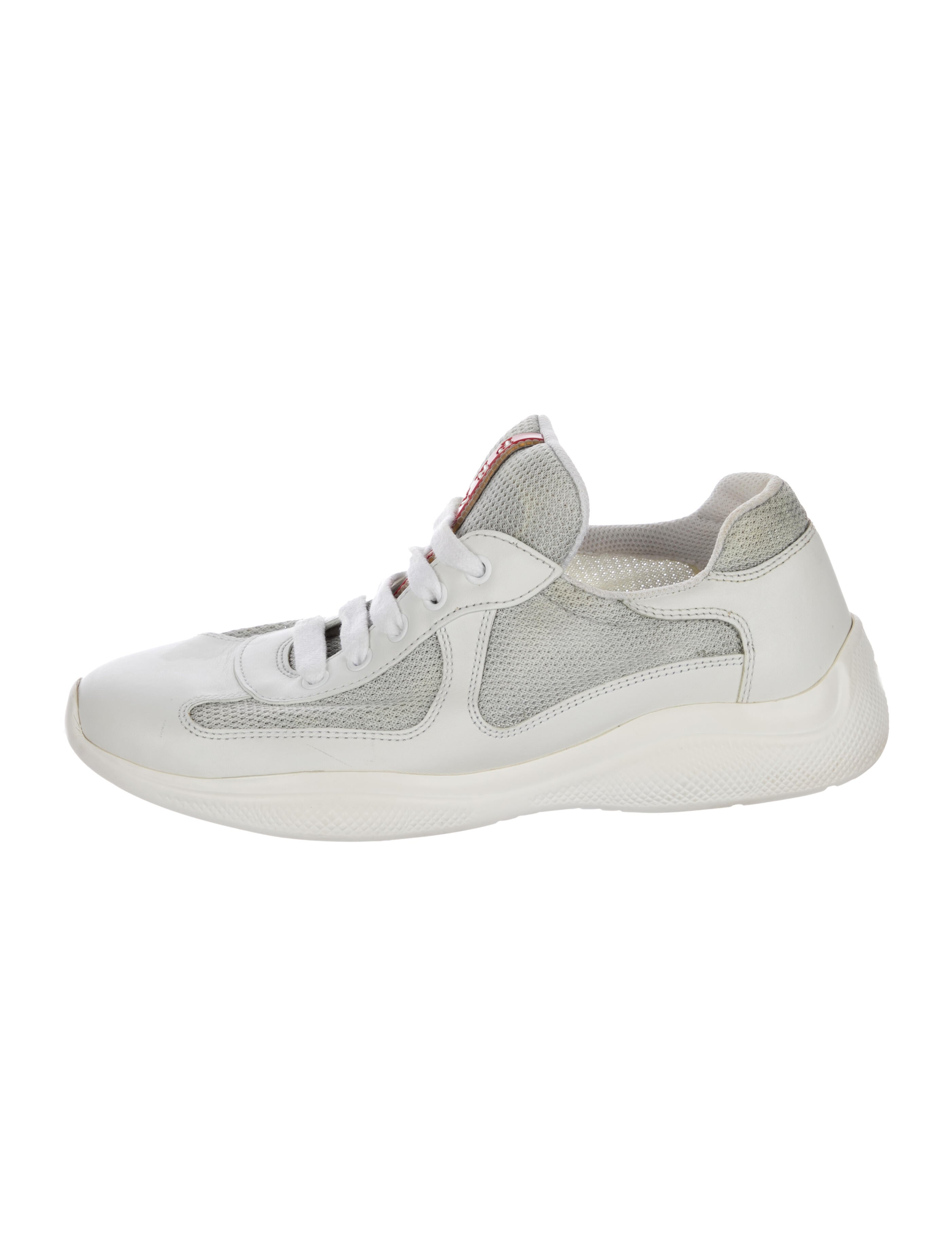 Prada Sport Leather Sneakers