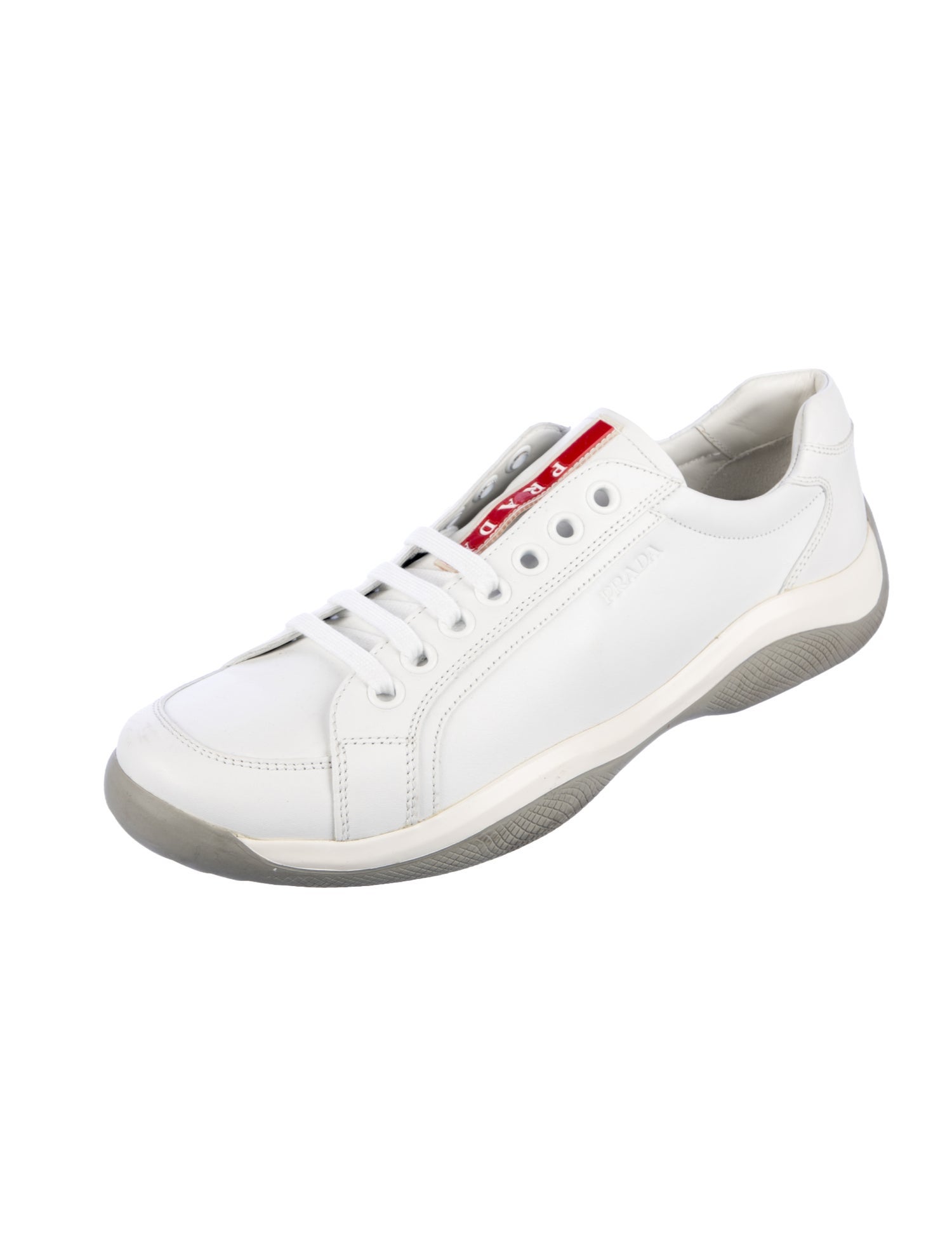 Prada Sport Leather Sneakers