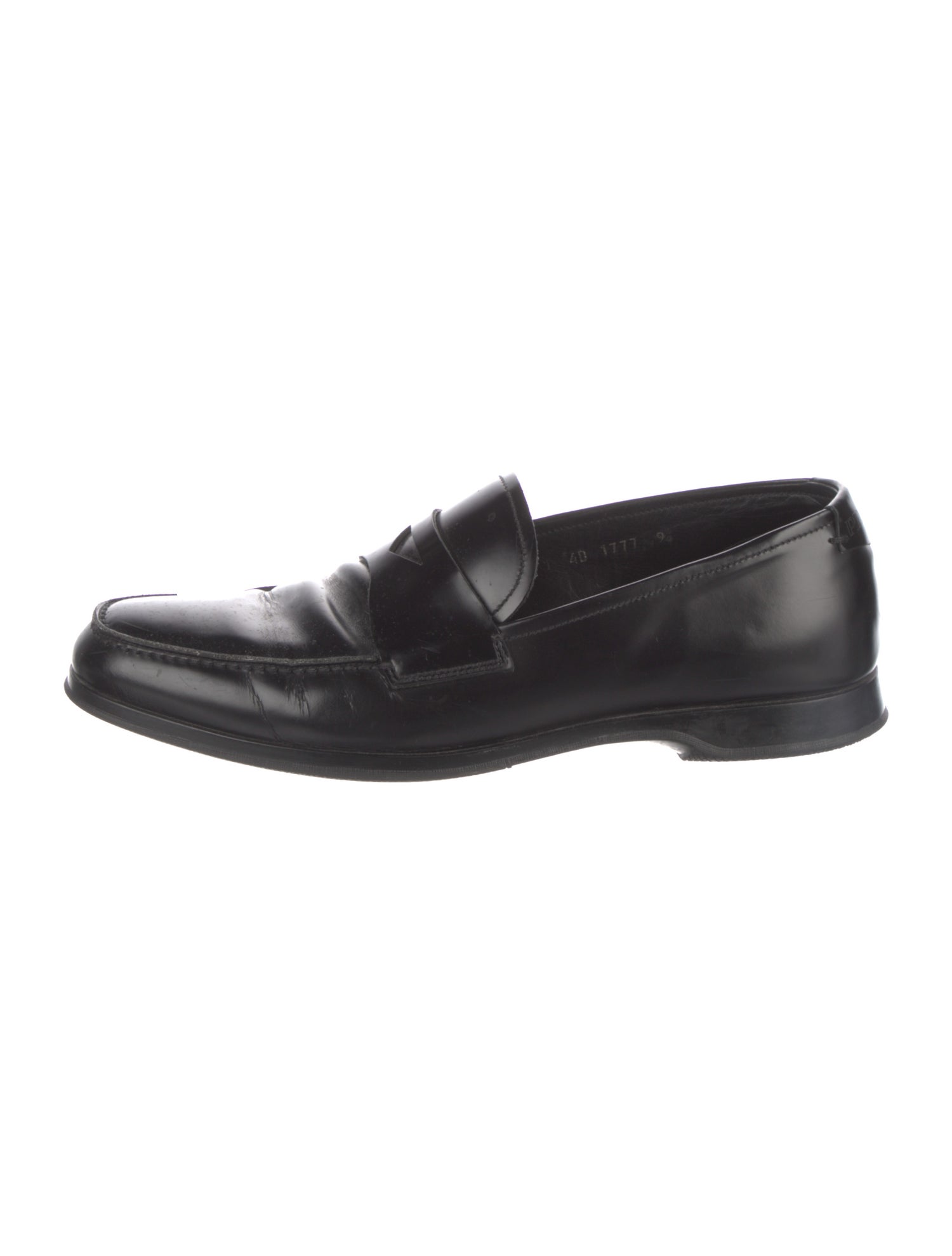 Prada Sport Leather Dress Loafers