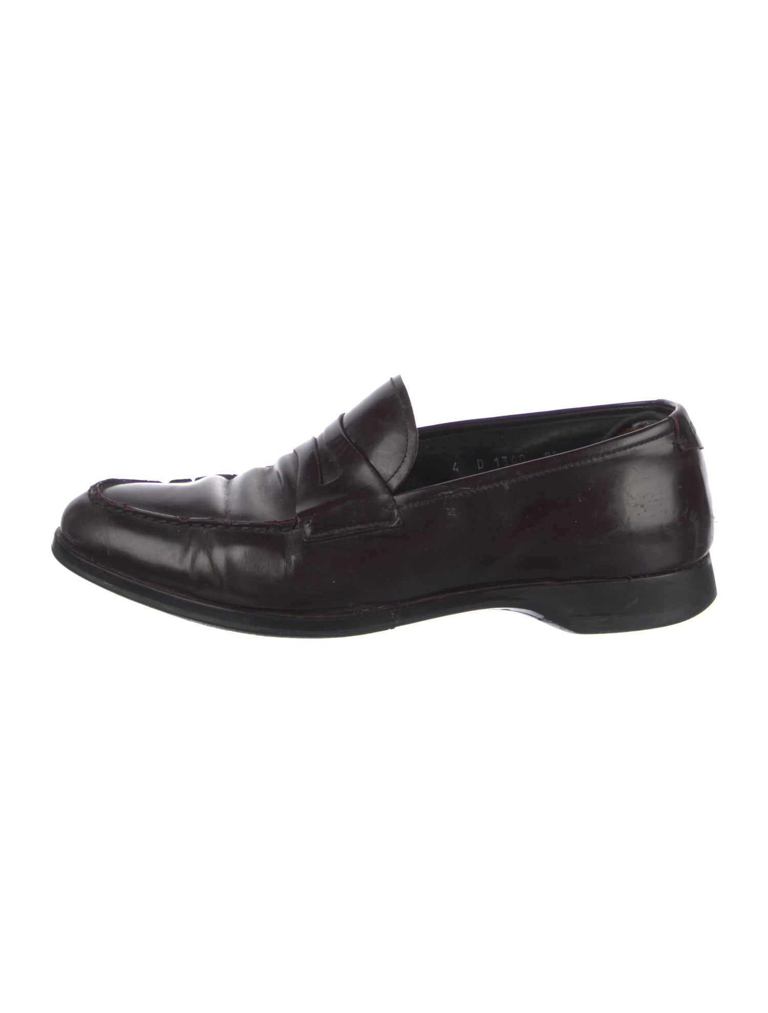 Prada Sport Leather Dress Loafers