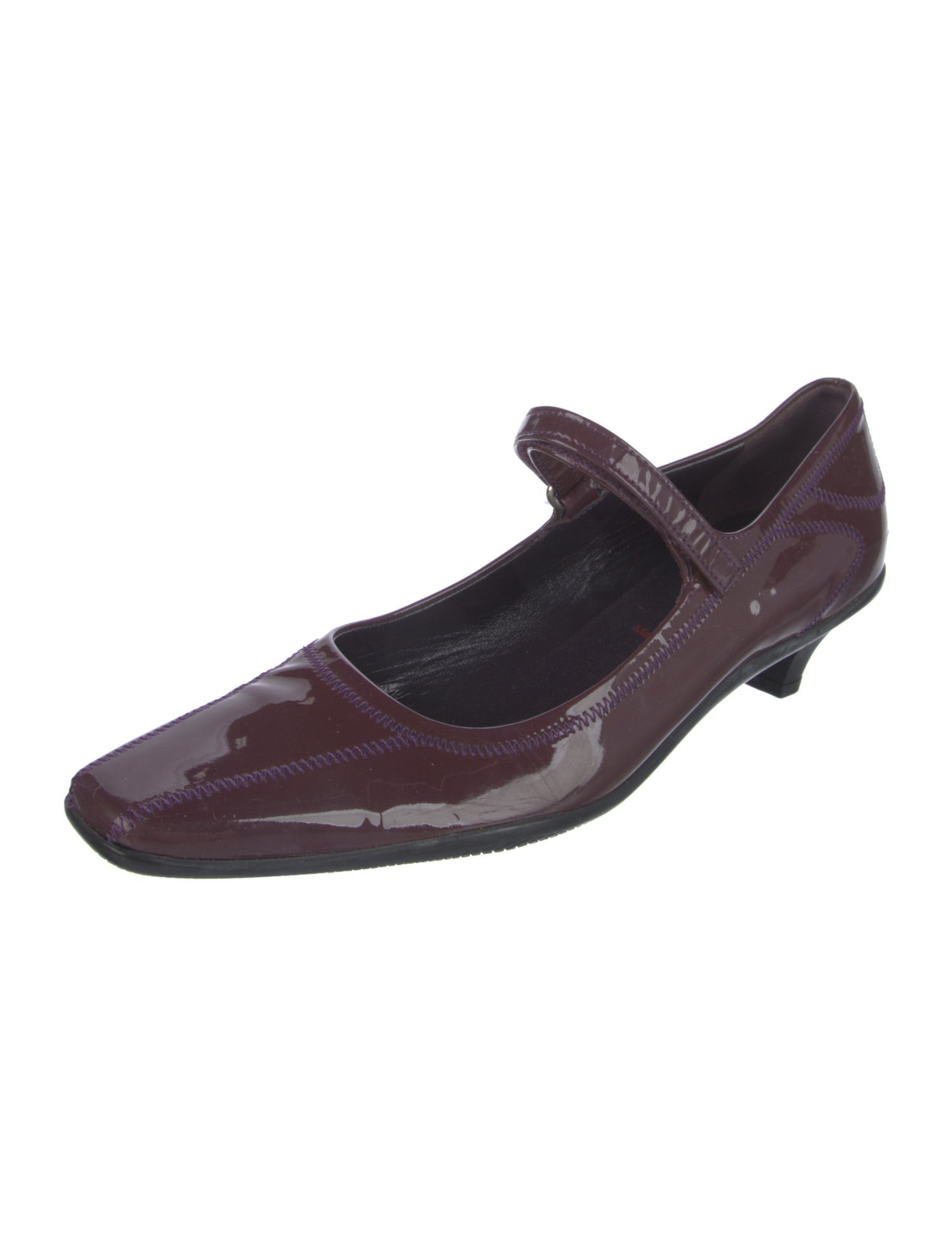 Prada Sport Vintage Patent Leather Pumps