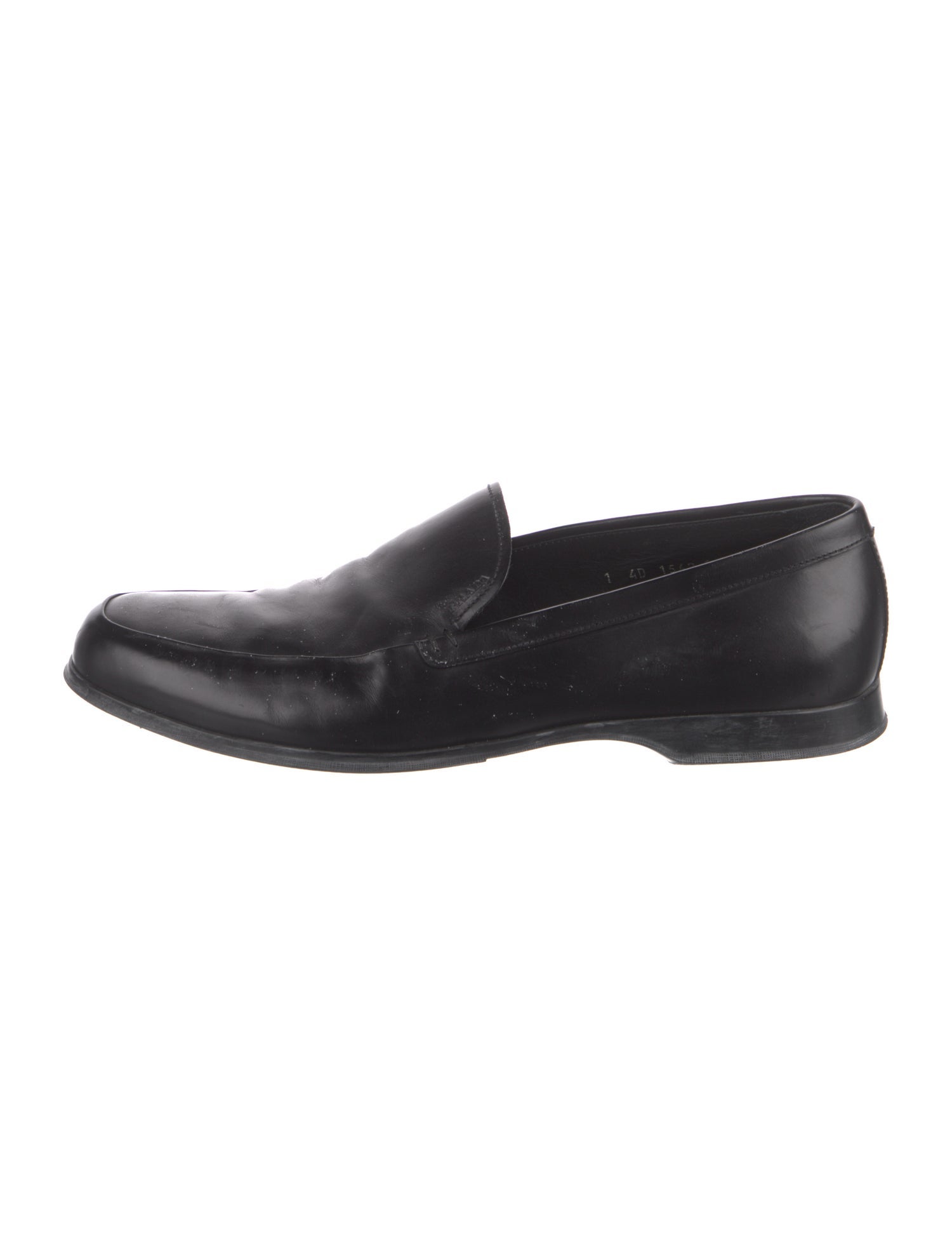 Prada Sport Leather Dress Loafers