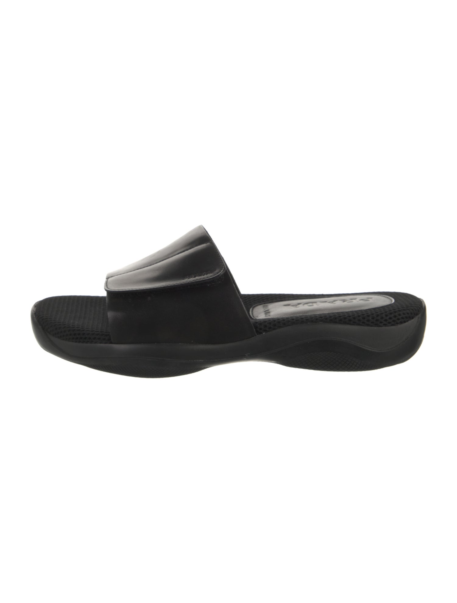Prada Sport Vintage Leather Slides