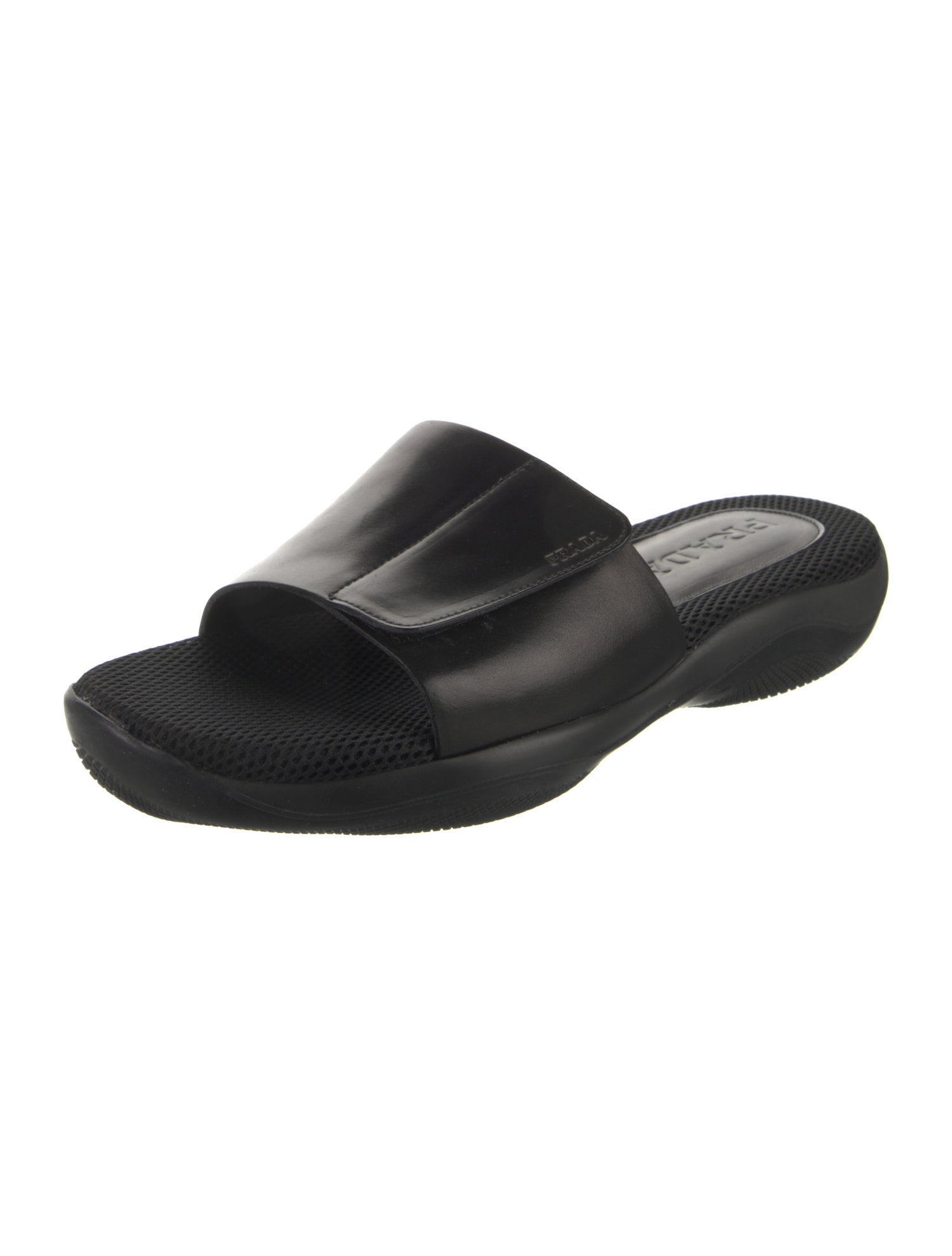 Prada Sport Vintage Leather Slides