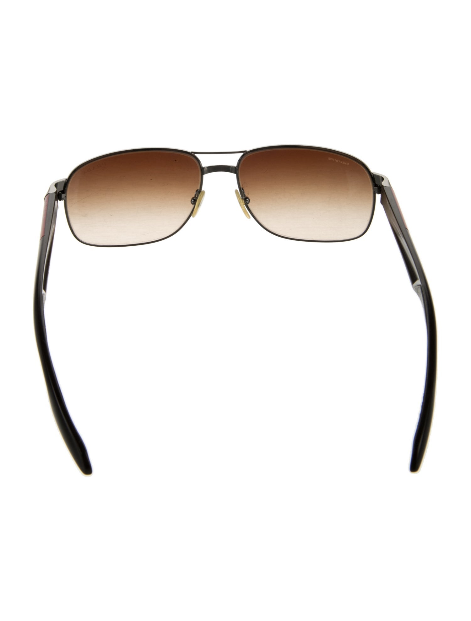 Prada Sport Aviator Gradient Sunglasses