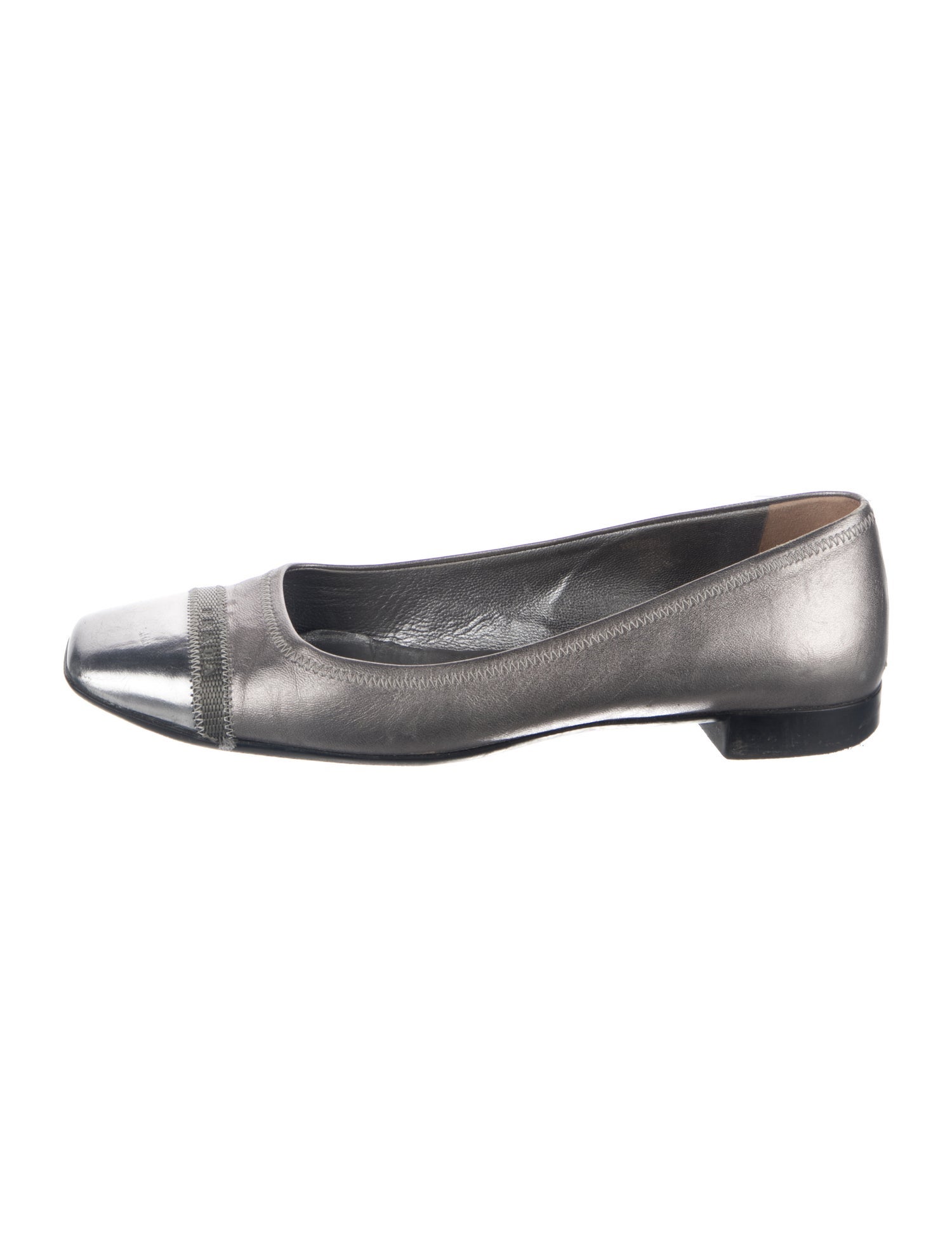 Prada Sport Leather Ballet Flats