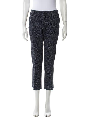 Pre-owned Prada 2012 Straight Leg Pants In Blue