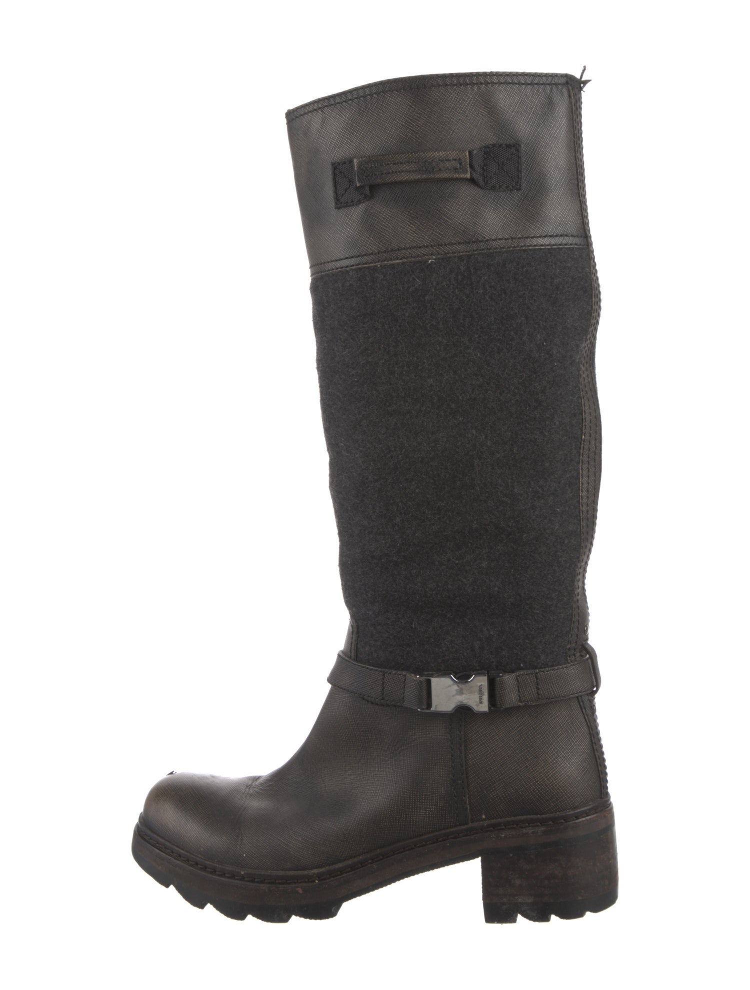 Prada Sport 2000's Leather Boots