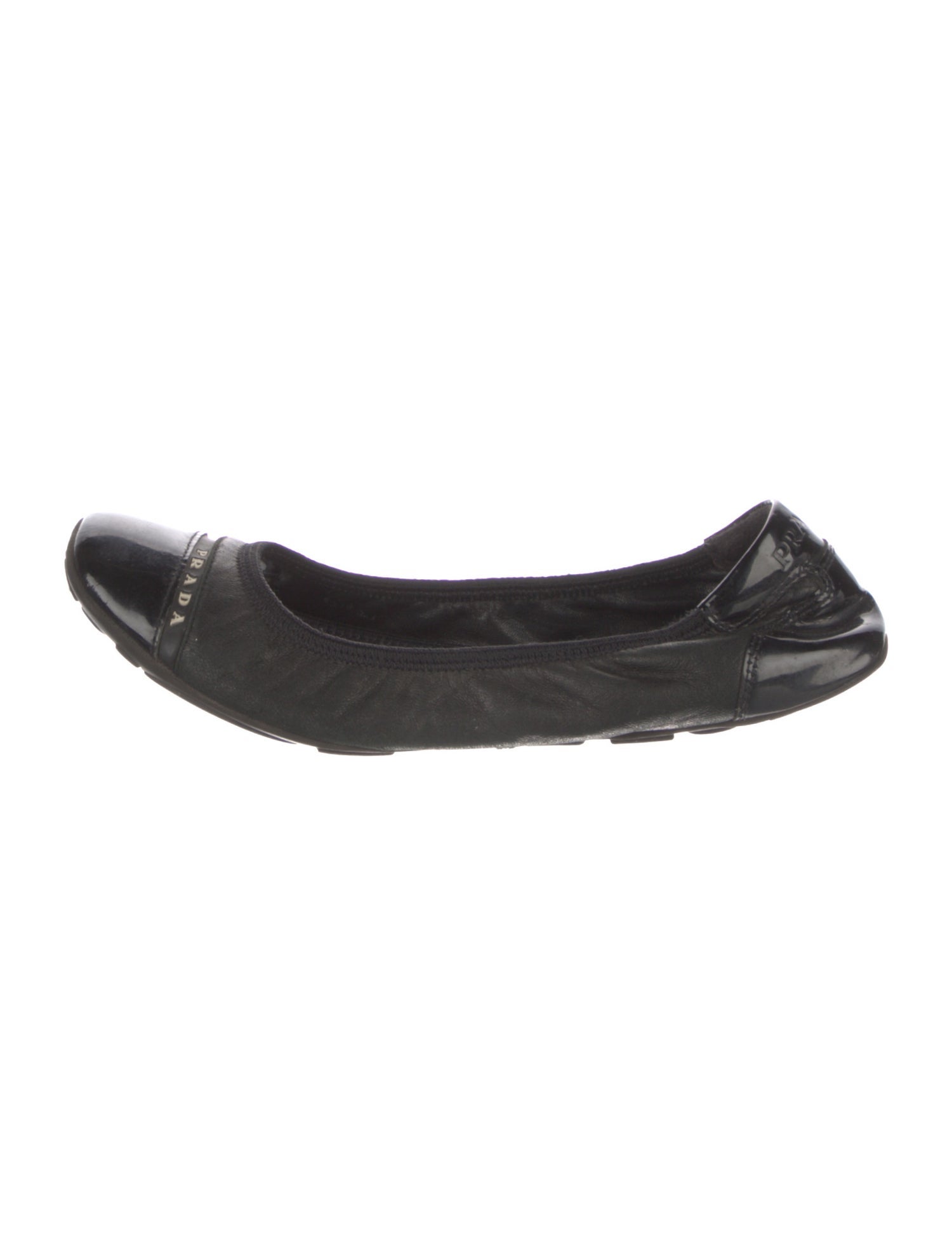 Prada Sport Leather Ballet Flats