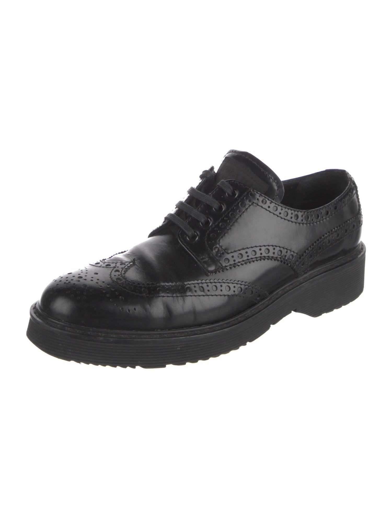 Prada Sport Vintage Leather Oxfords