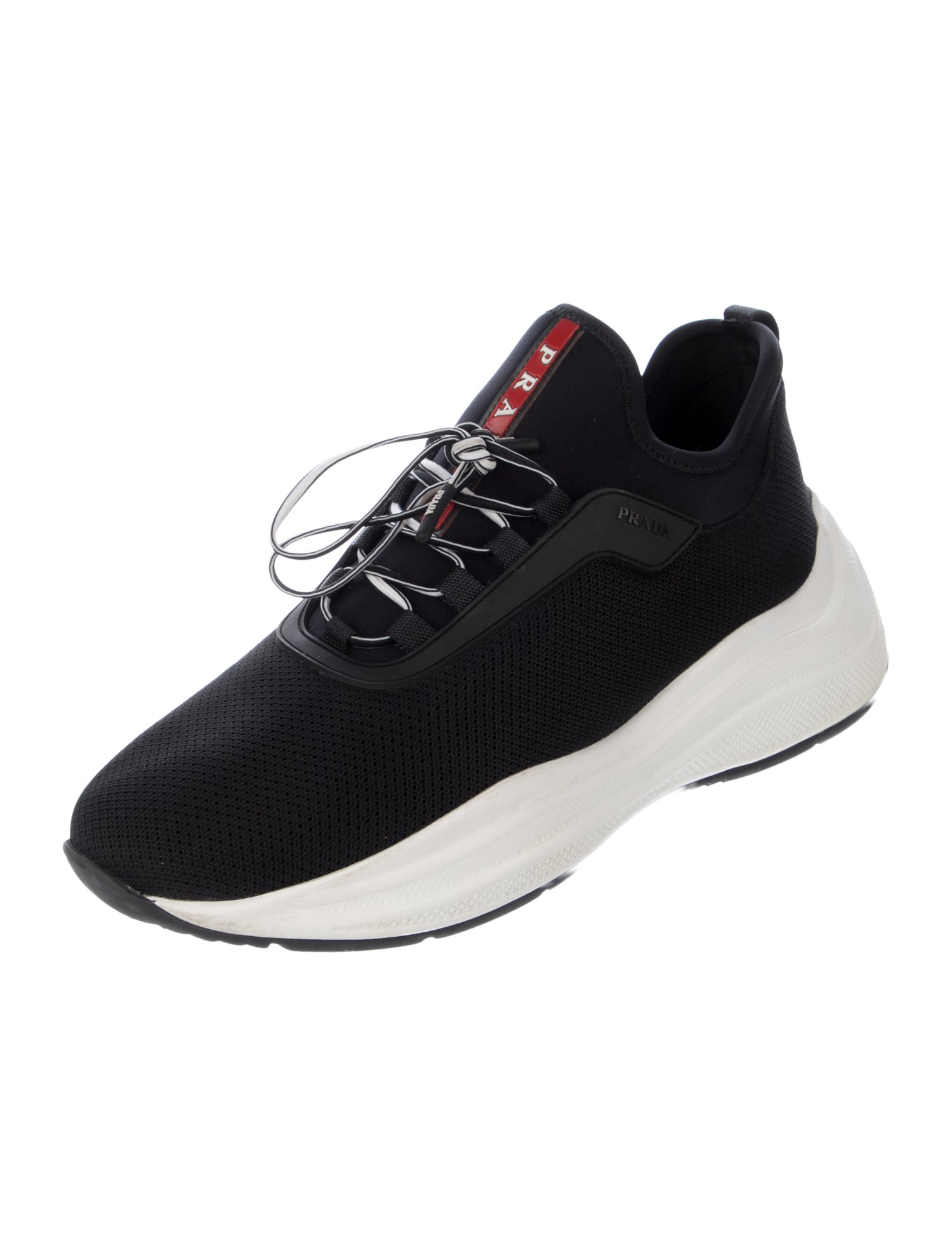 Prada Sport Nylon Athletic Sneakers