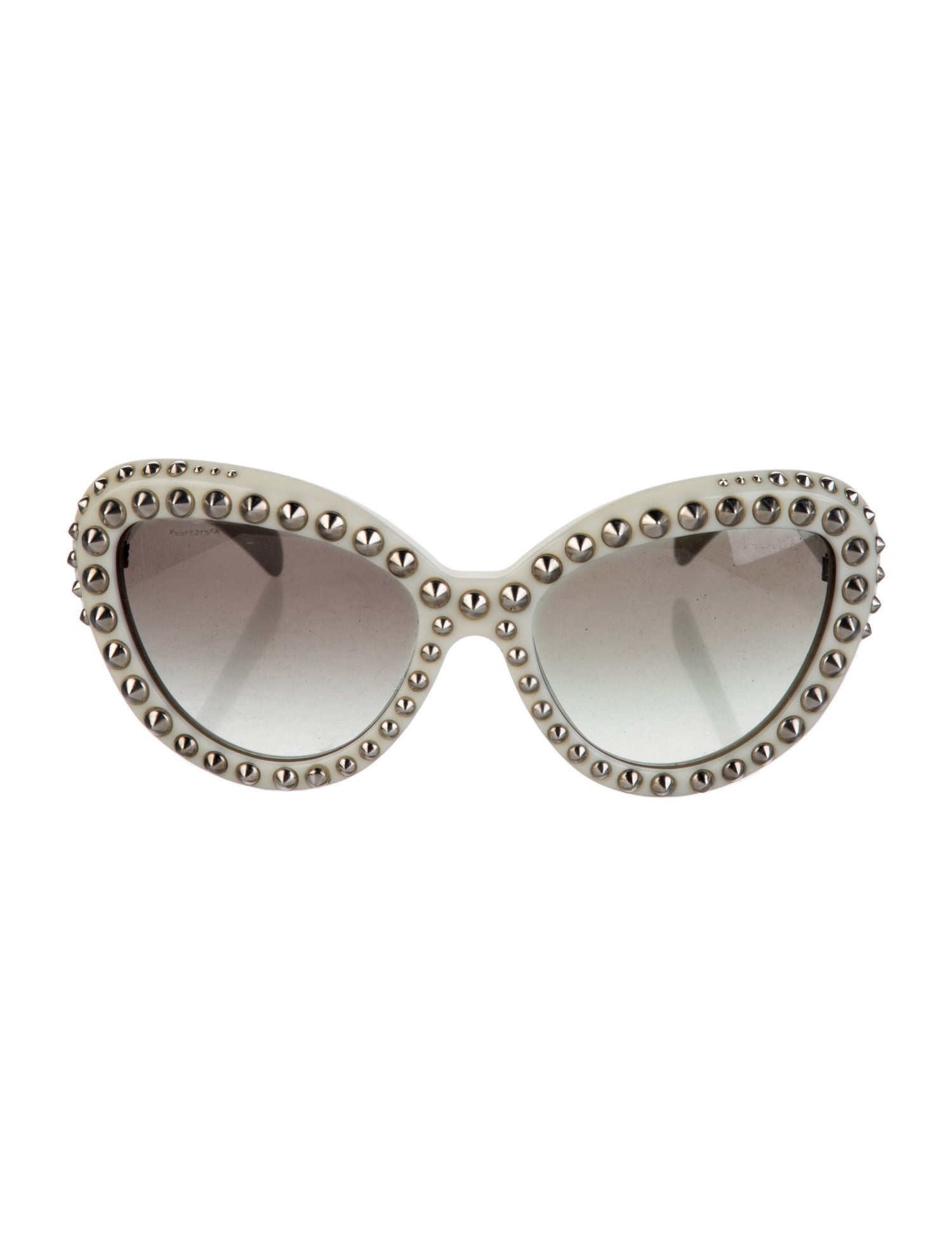 Prada Studded Cat-Eye Sunglasses